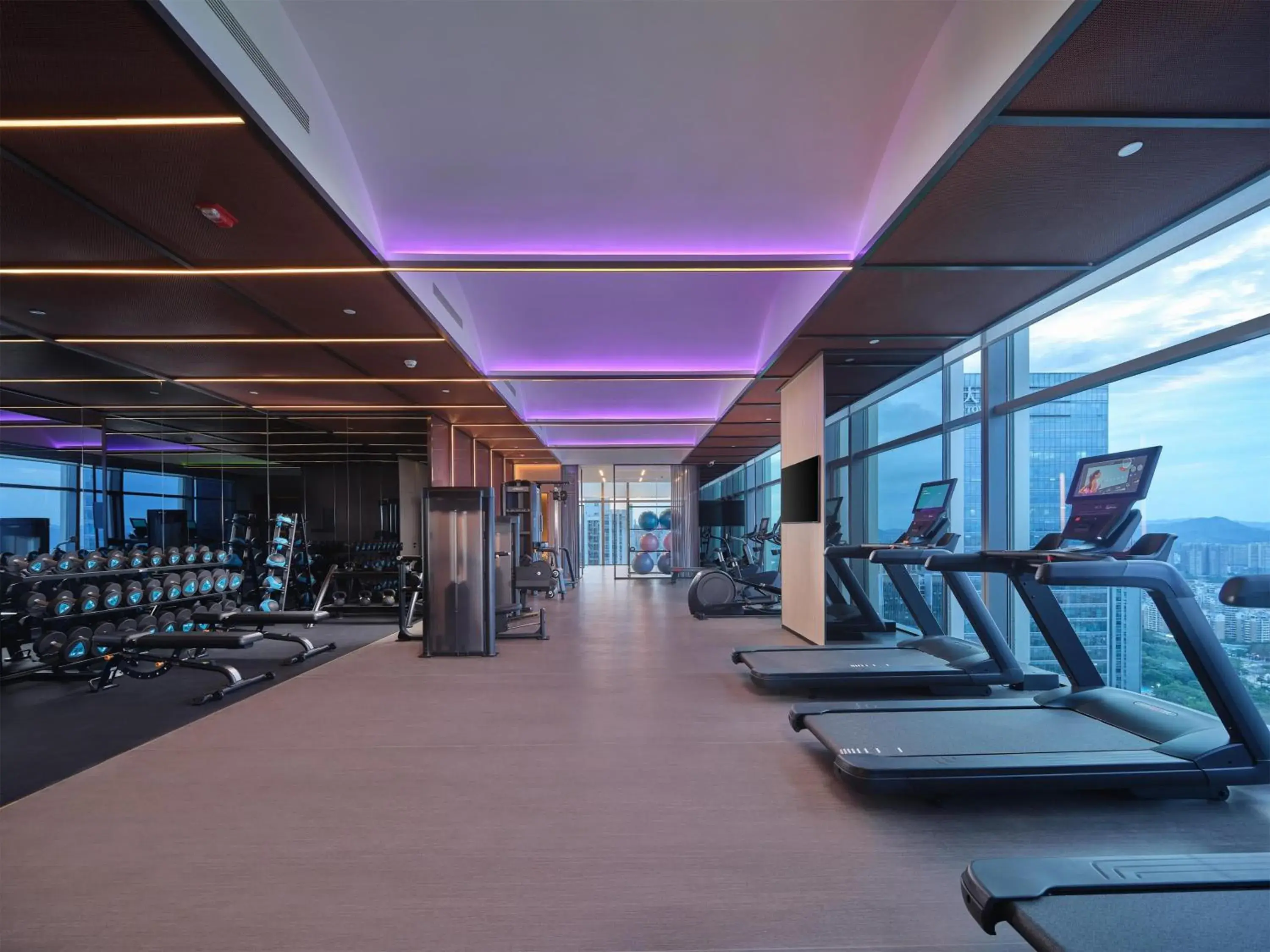 Fitness centre/facilities in Hilton Huizhou Fitness centre/facilities in Hilton Huizhou