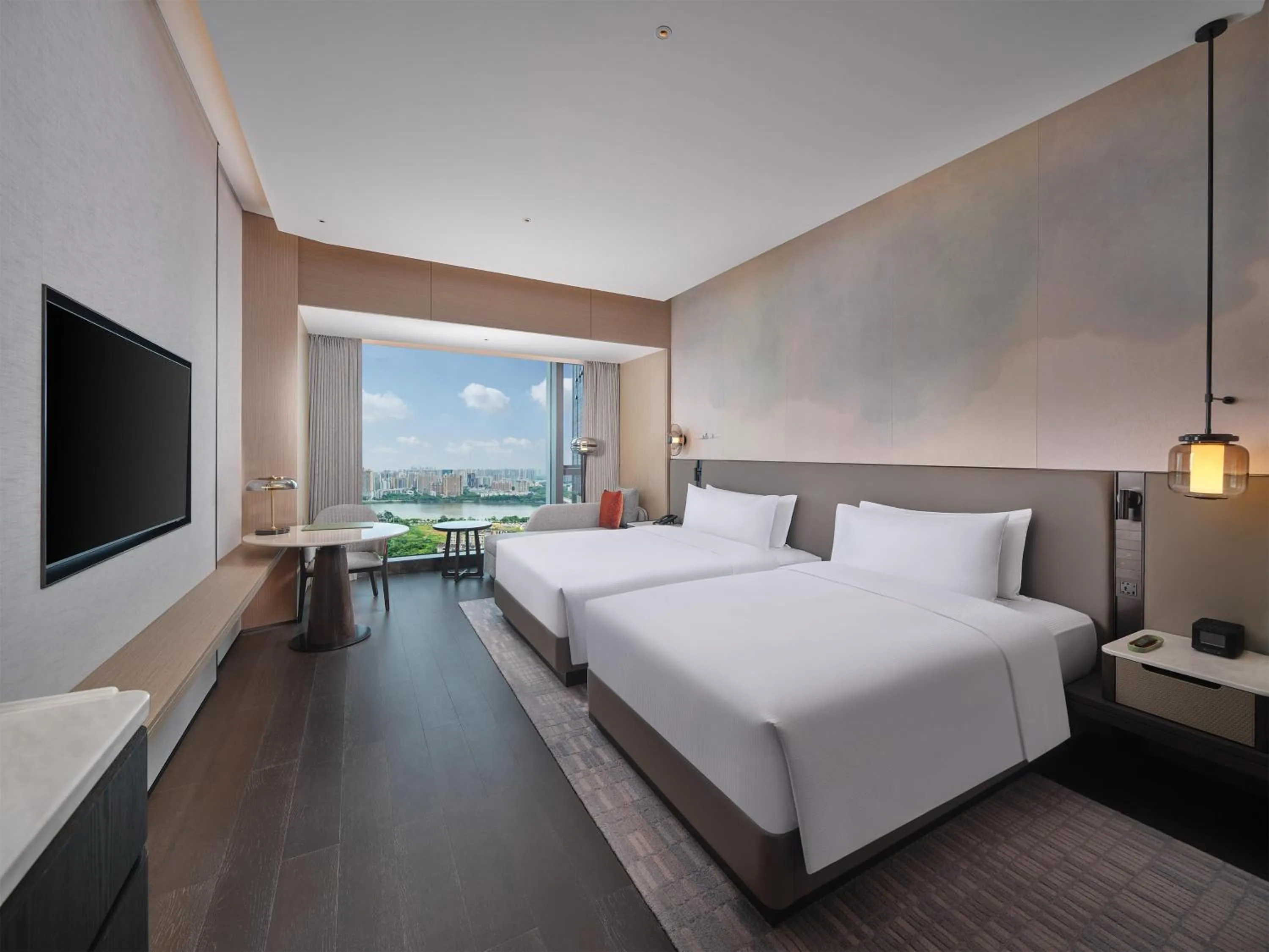 Bed in Hilton Huizhou