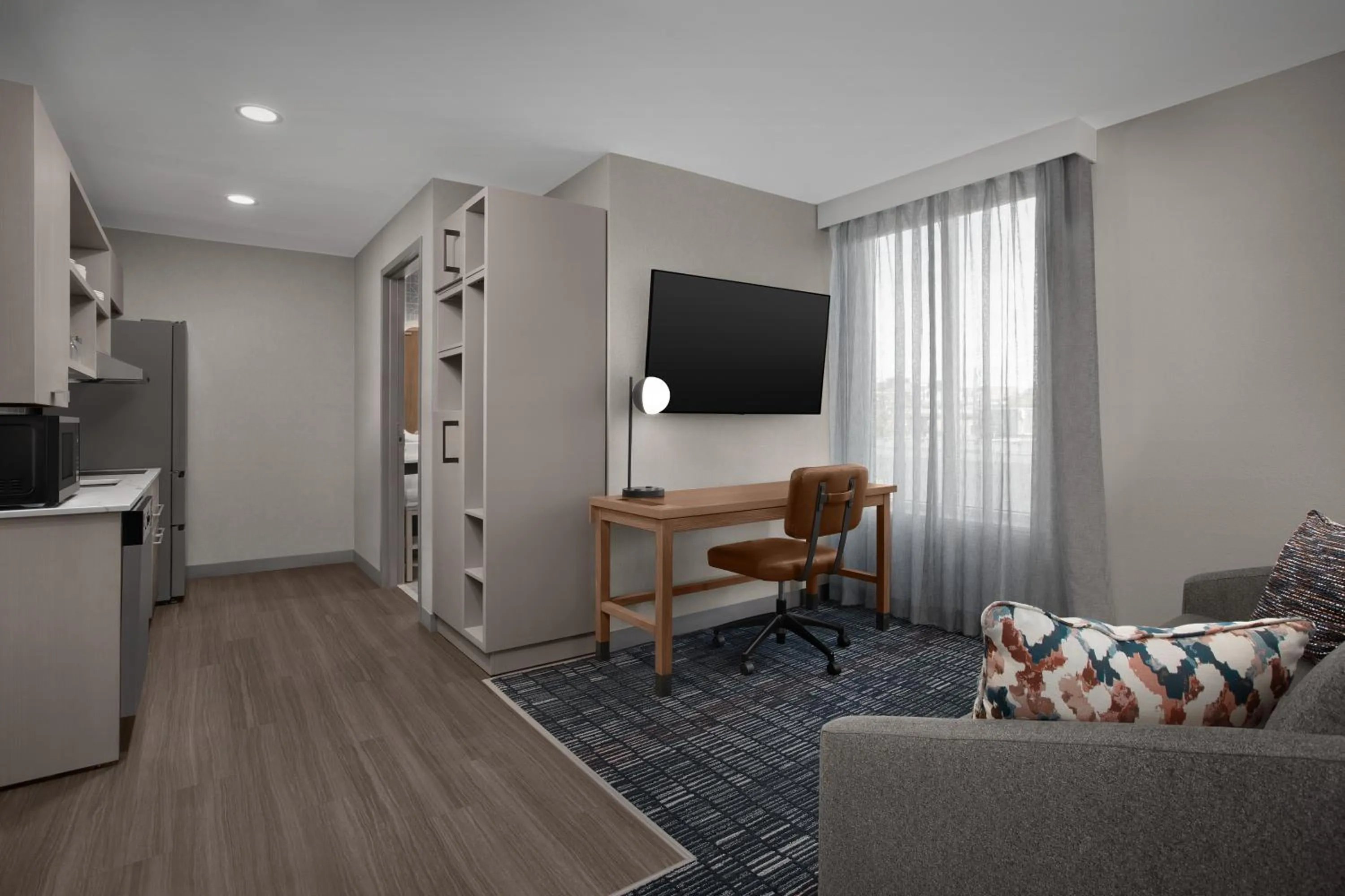 Bedroom in Homewood Suites By Hilton Portsmouth Downtown