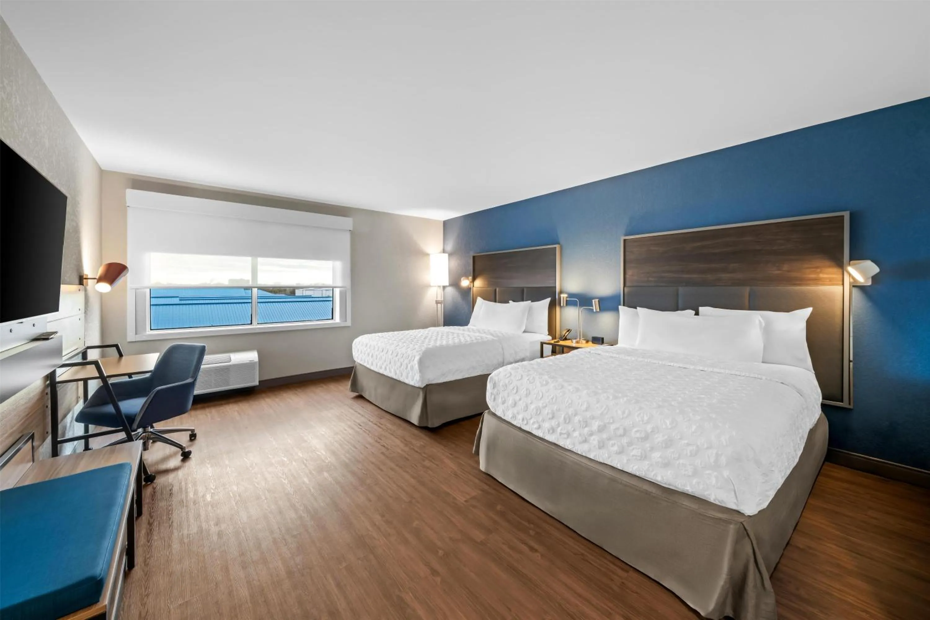 Bed in Tru By Hilton Oshawa