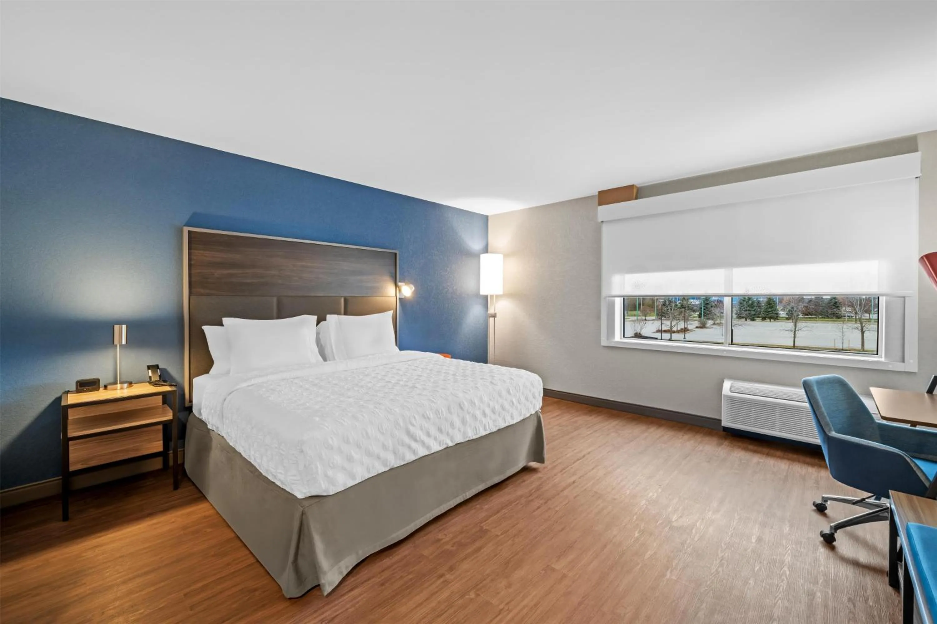 Bed in Tru By Hilton Oshawa