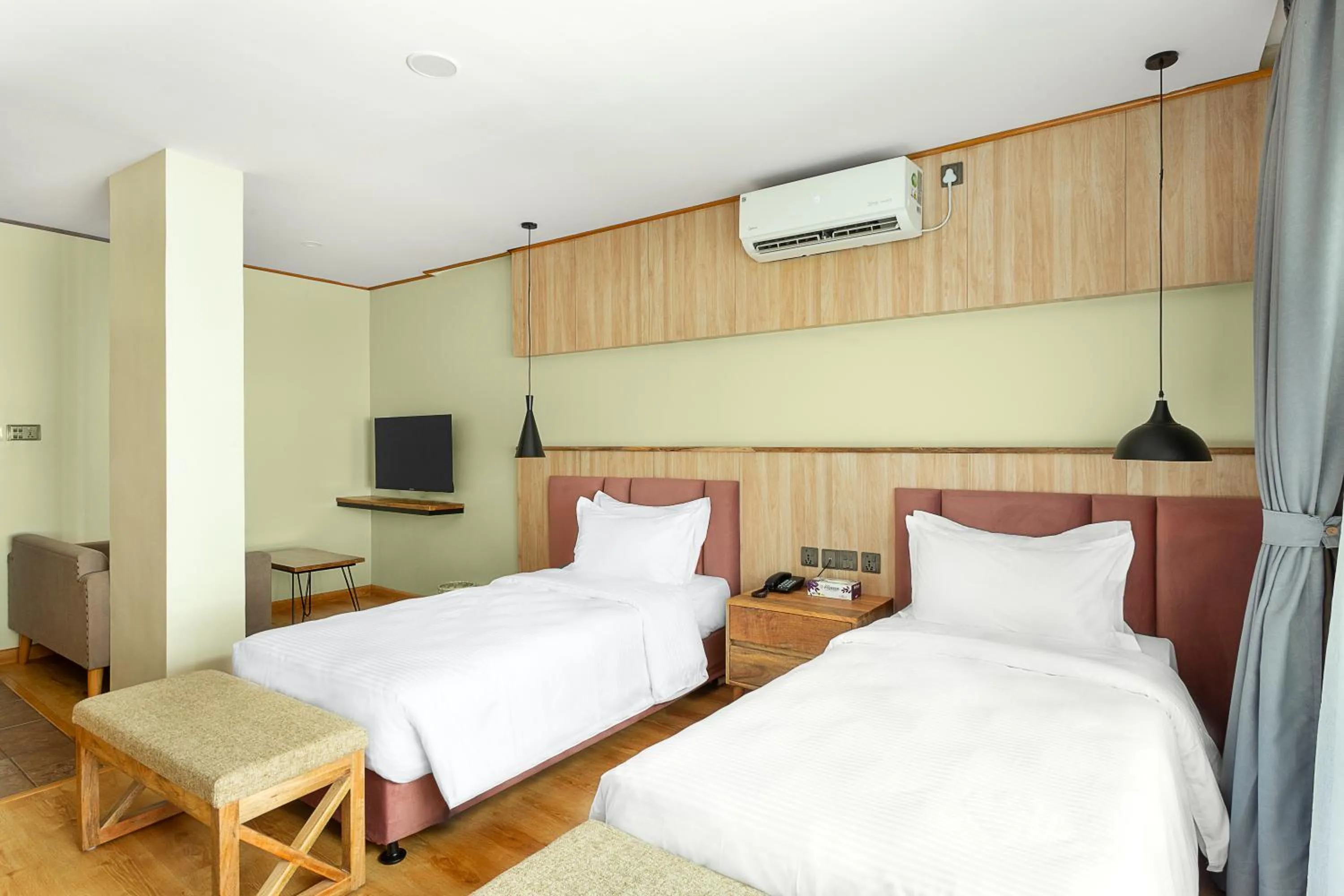 Bedroom, Bed in Nova Tara Hotel Kathmandu