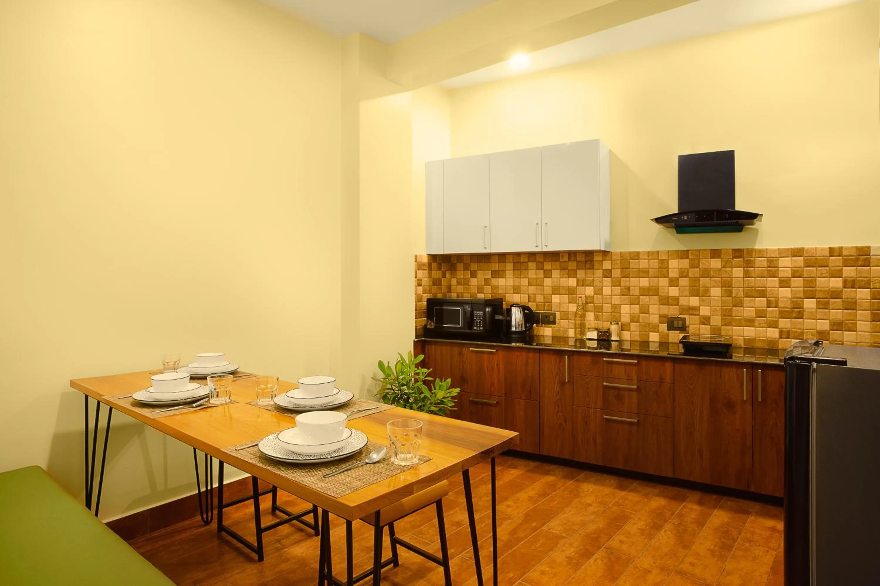 Kitchen or kitchenette in Nova Tara Hotel Kathmandu