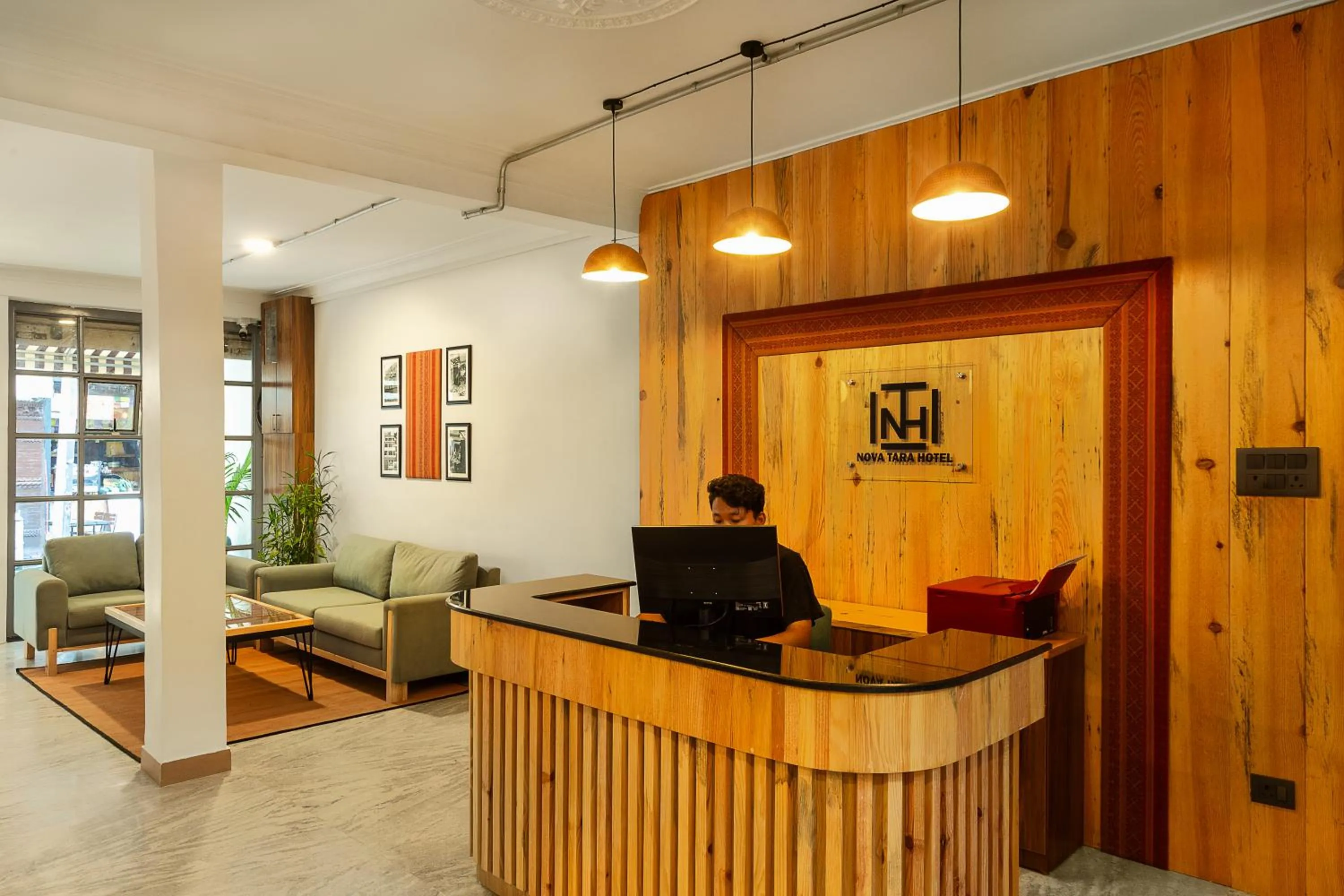 Lobby or reception in Nova Tara Hotel Kathmandu