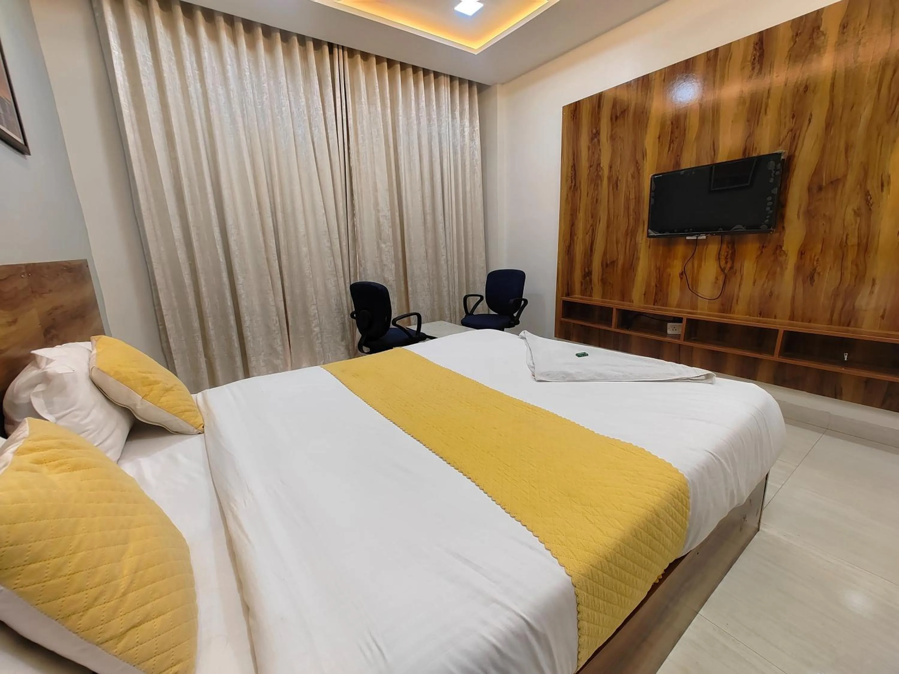 Bed in Hotel Sskar Executive