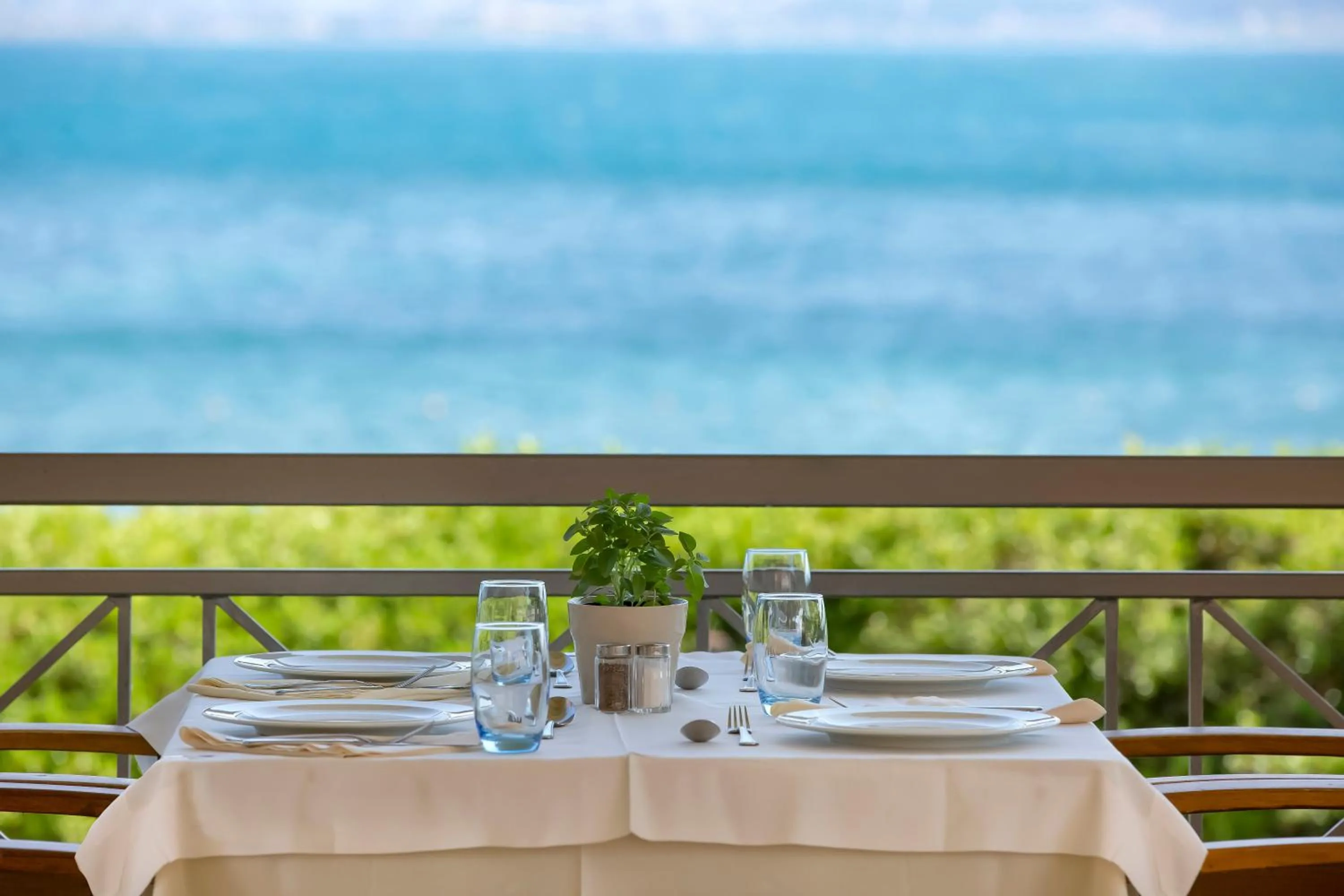 Balcony/Terrace in Negroponte Resort Eretria