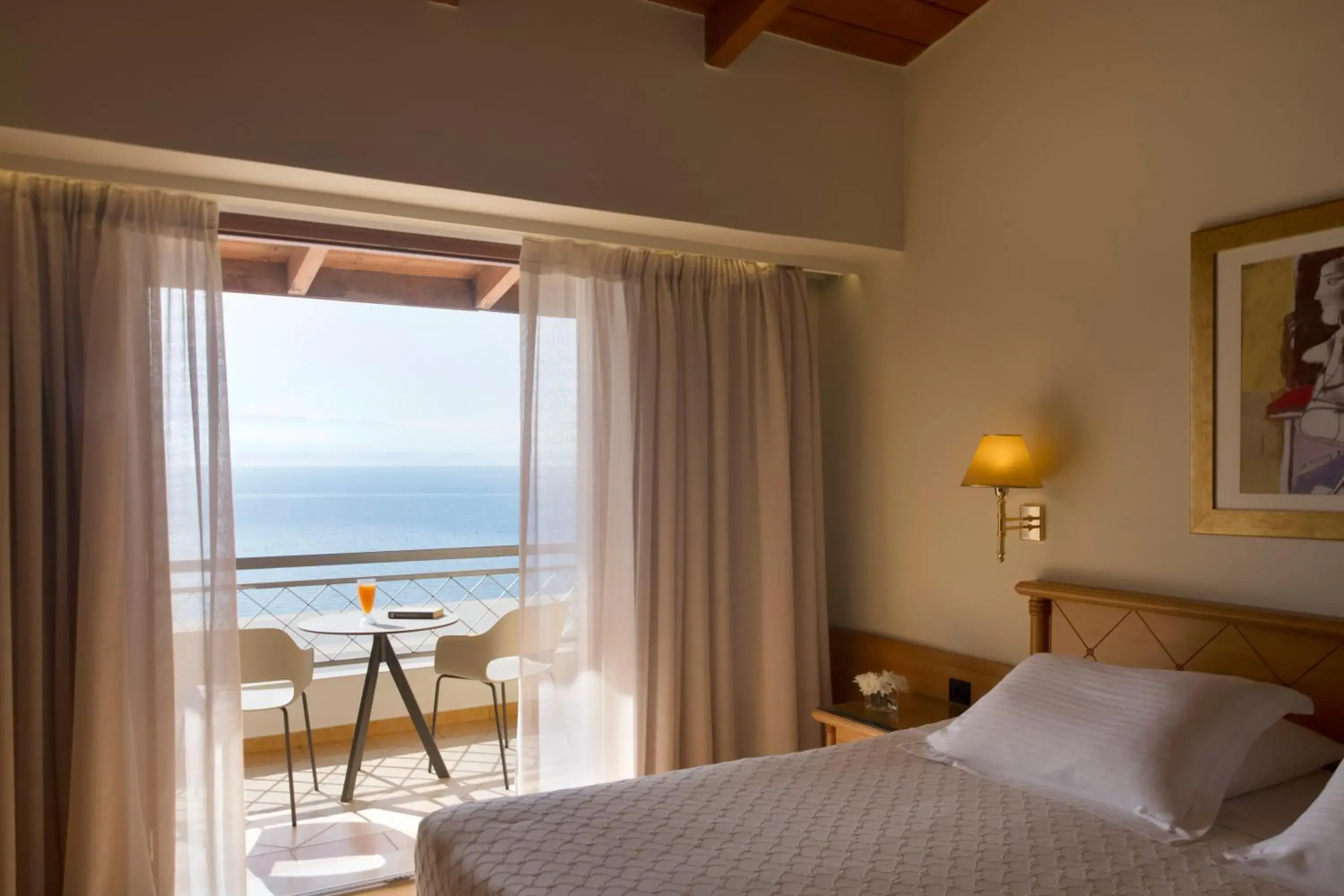 Deluxe Double Room with Sea View - single occupancy in Negroponte Resort Eretria Deluxe Double Room with Sea View - single occupancy in Negroponte Resort Eretria