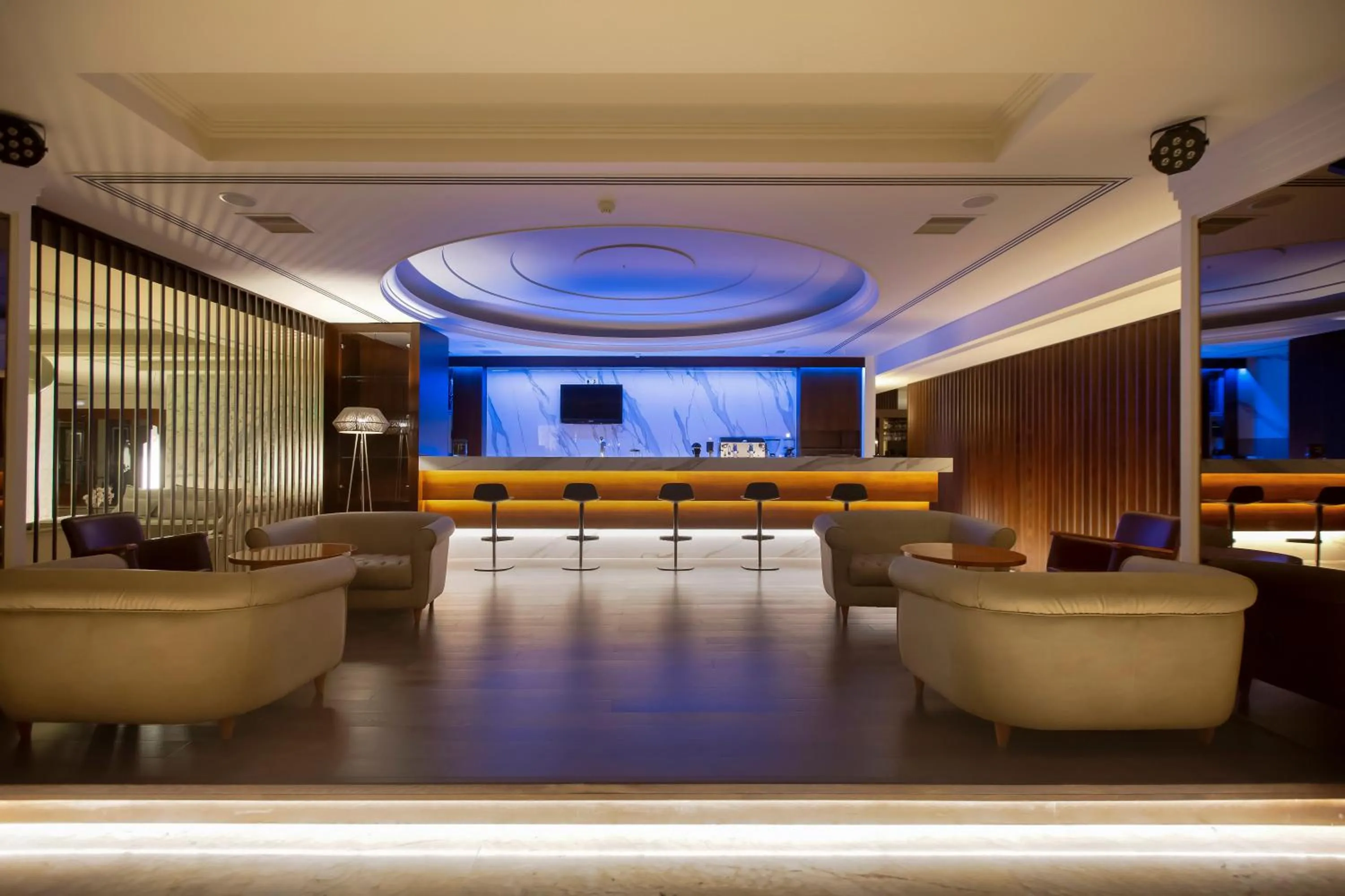 Lounge or bar in Negroponte Resort Eretria