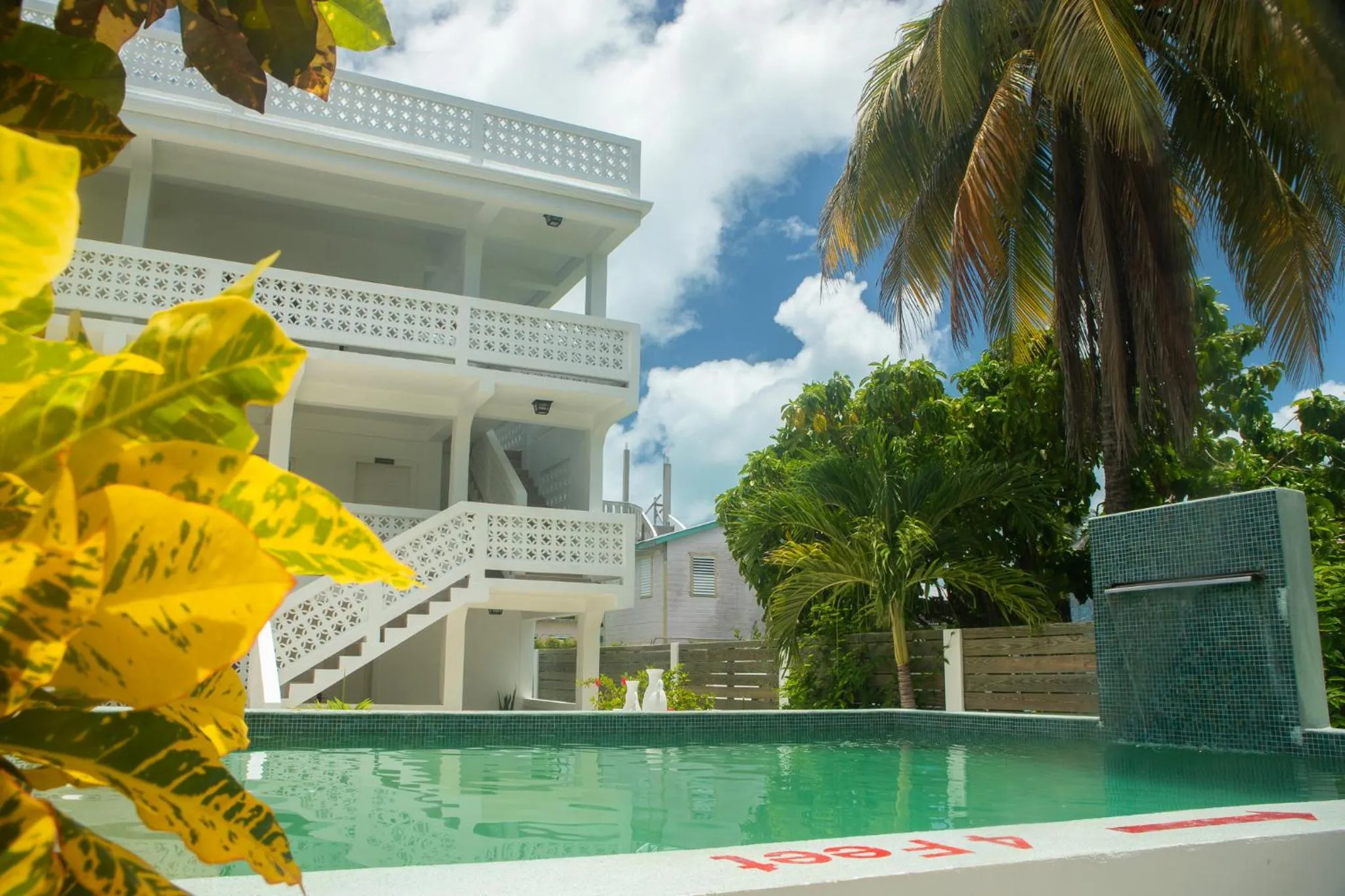 Swimming pool in Treetops Hotel