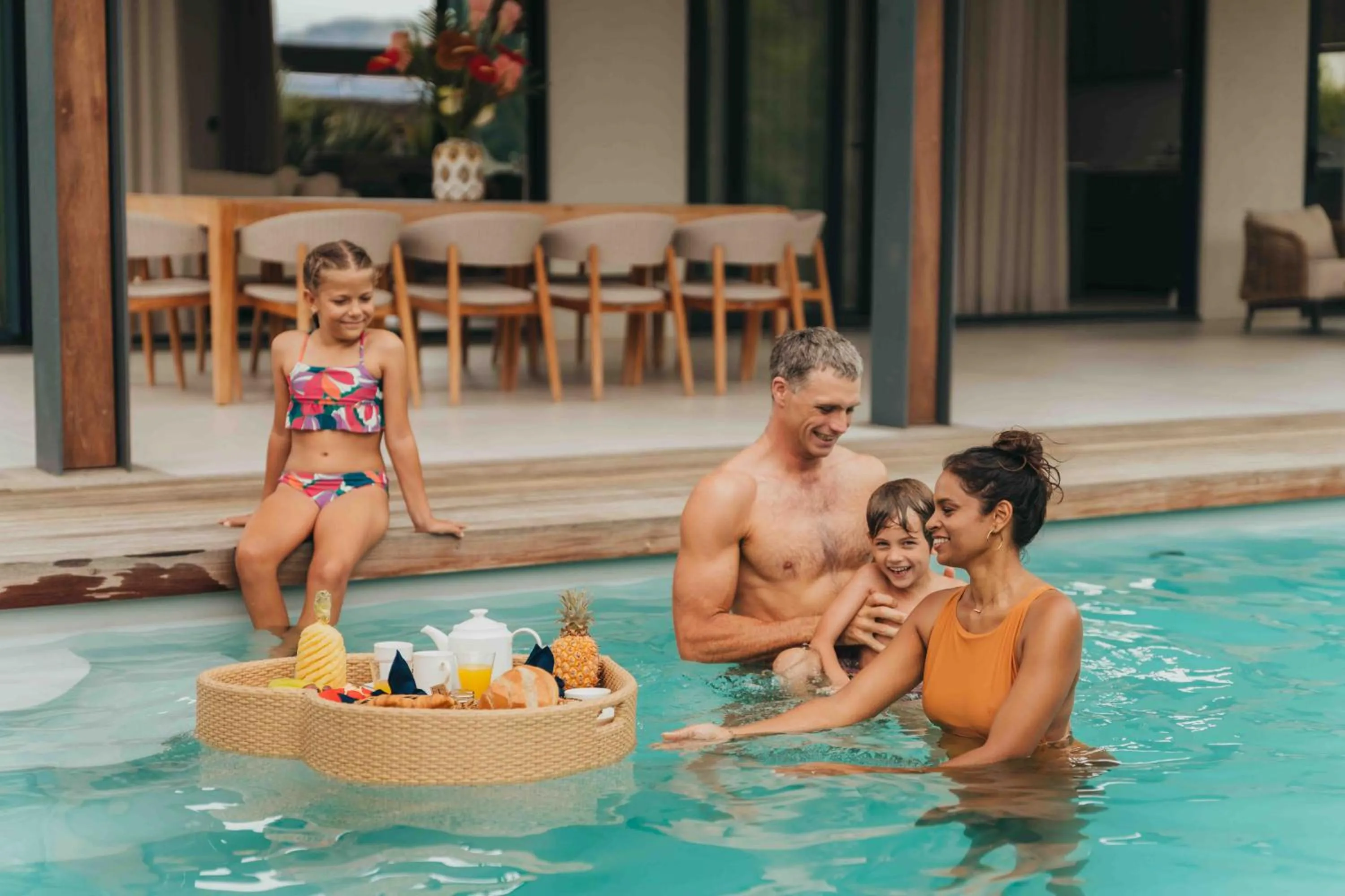 Swimming pool in Eko Savannah by MJ Holidays