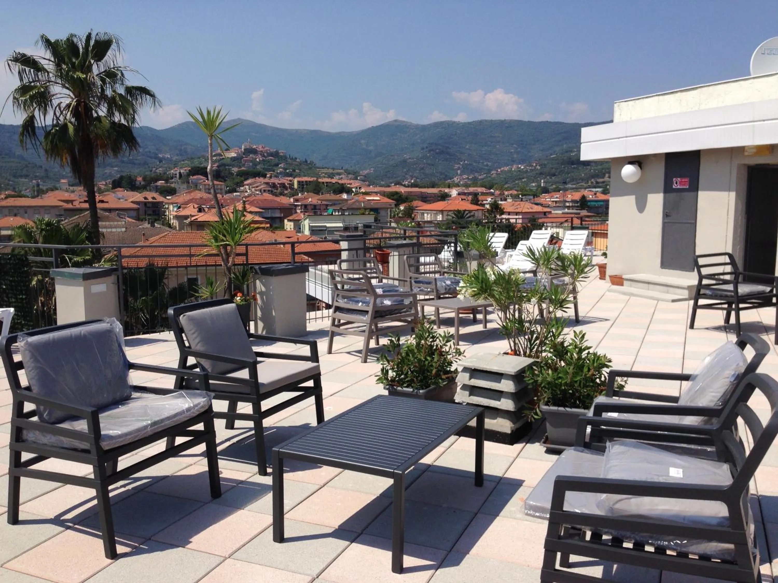 Balcony/Terrace in Hotel Olympic