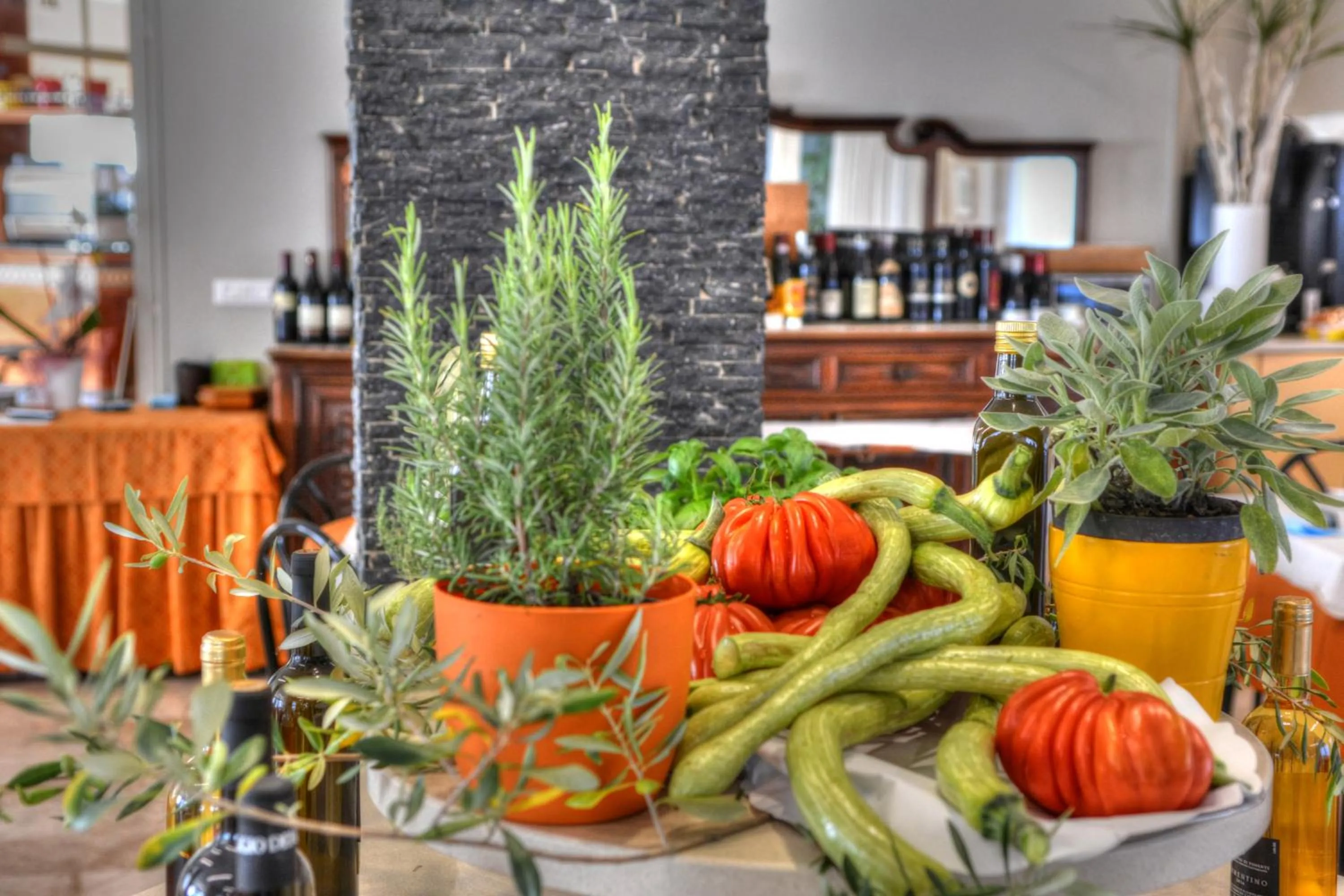 Food in Hotel Olympic