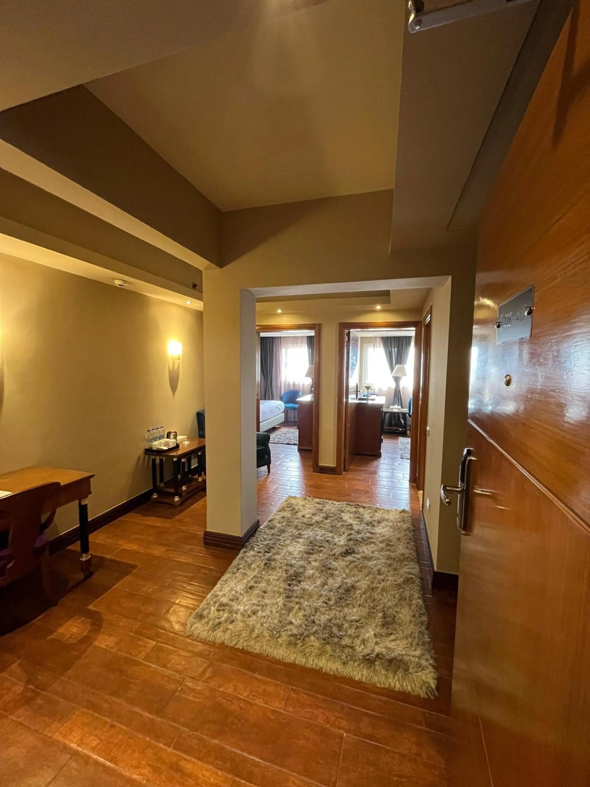 Living room, Bed in New Marwa Palace