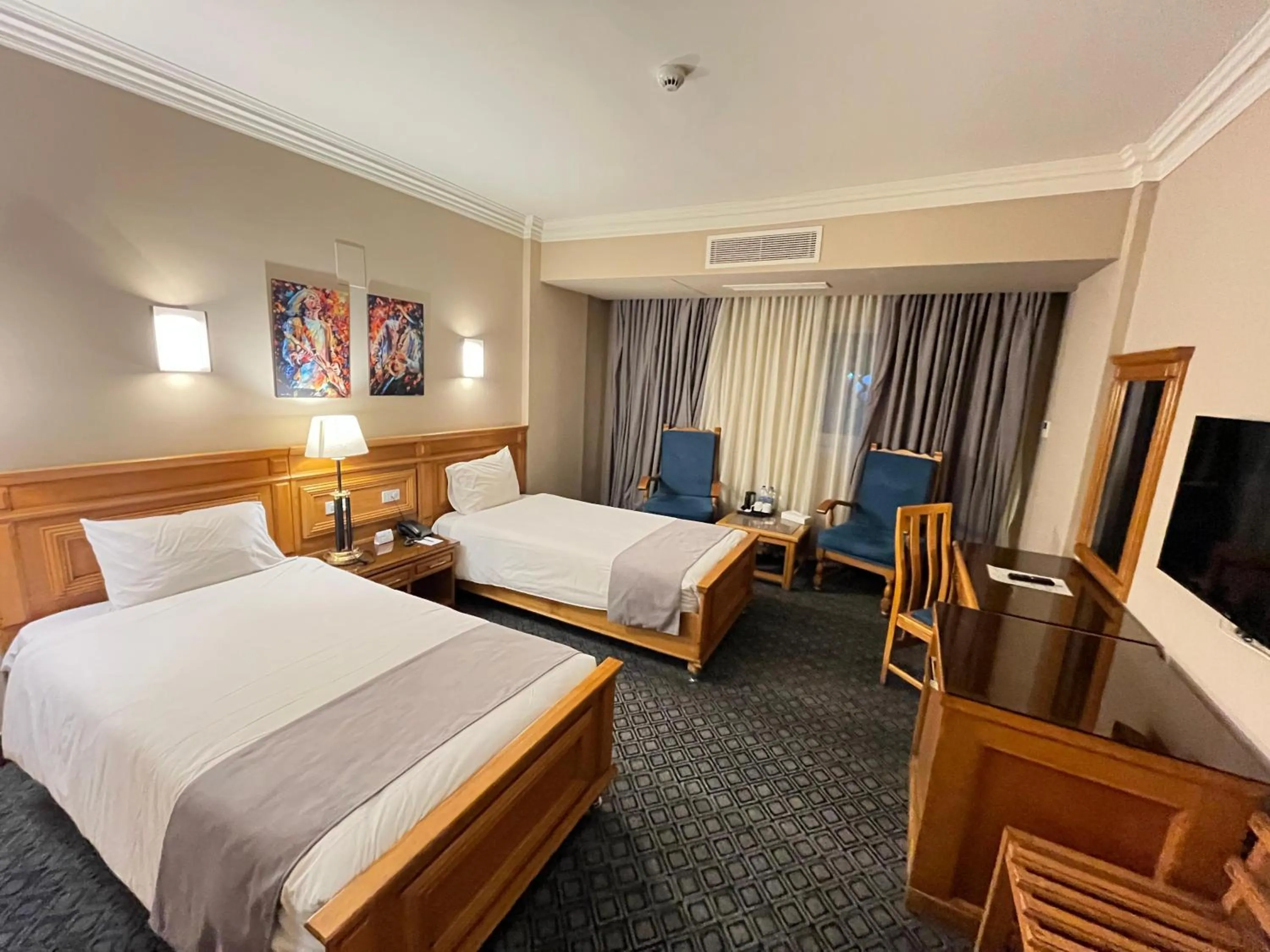 Bedroom, Bed in New Marwa Palace