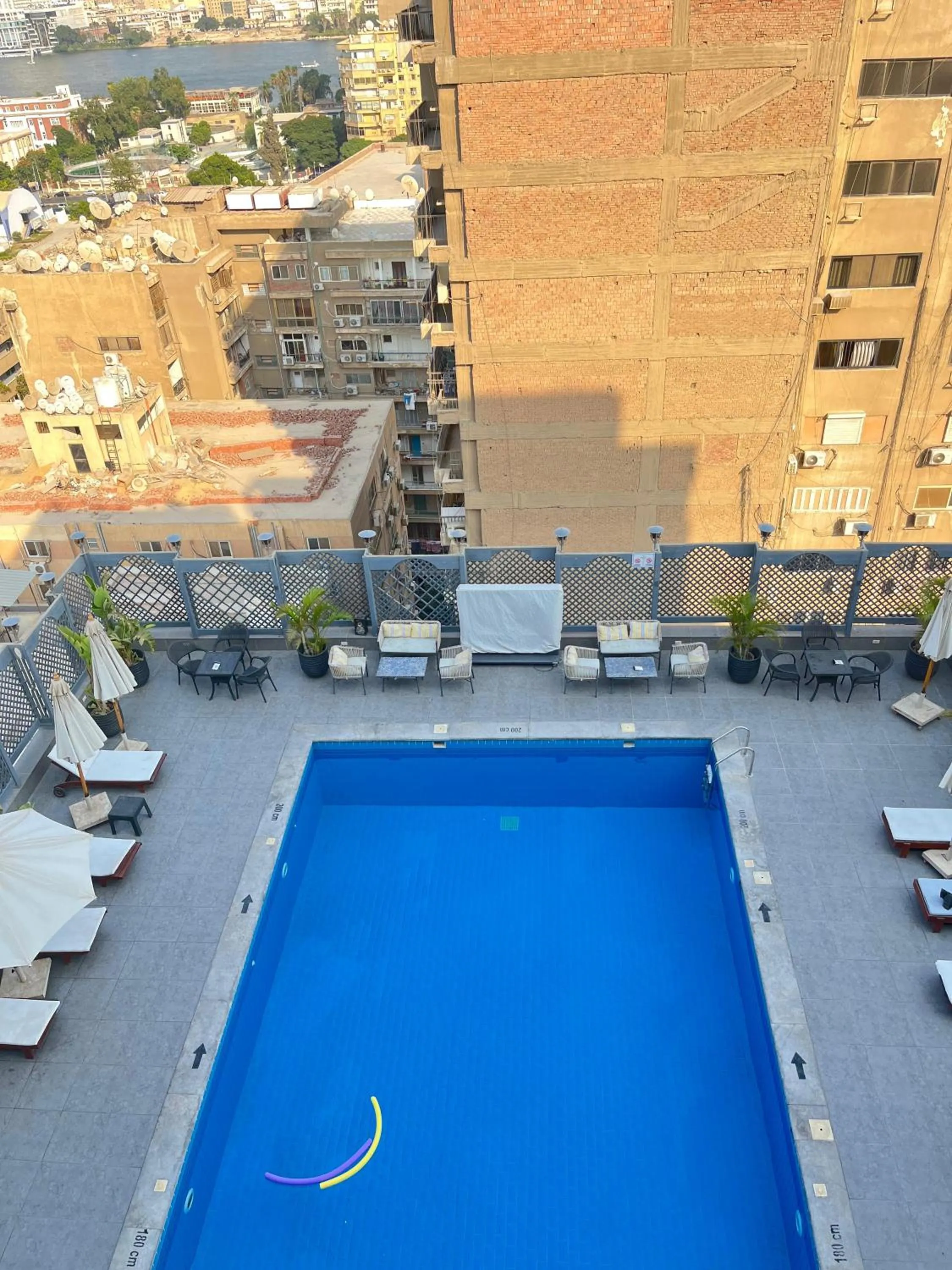 Swimming pool in New Marwa Palace