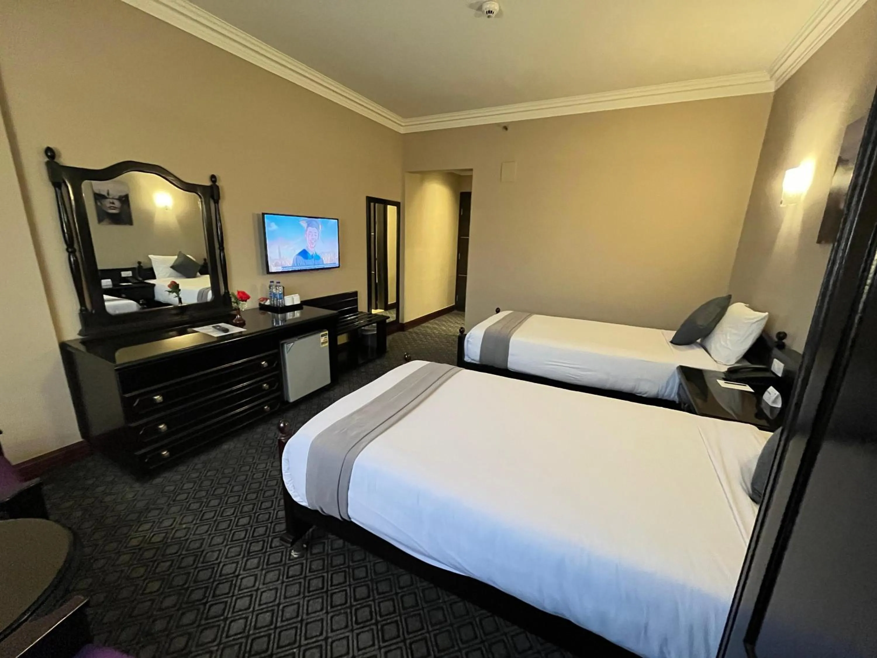 Bedroom, Bed in New Marwa Palace