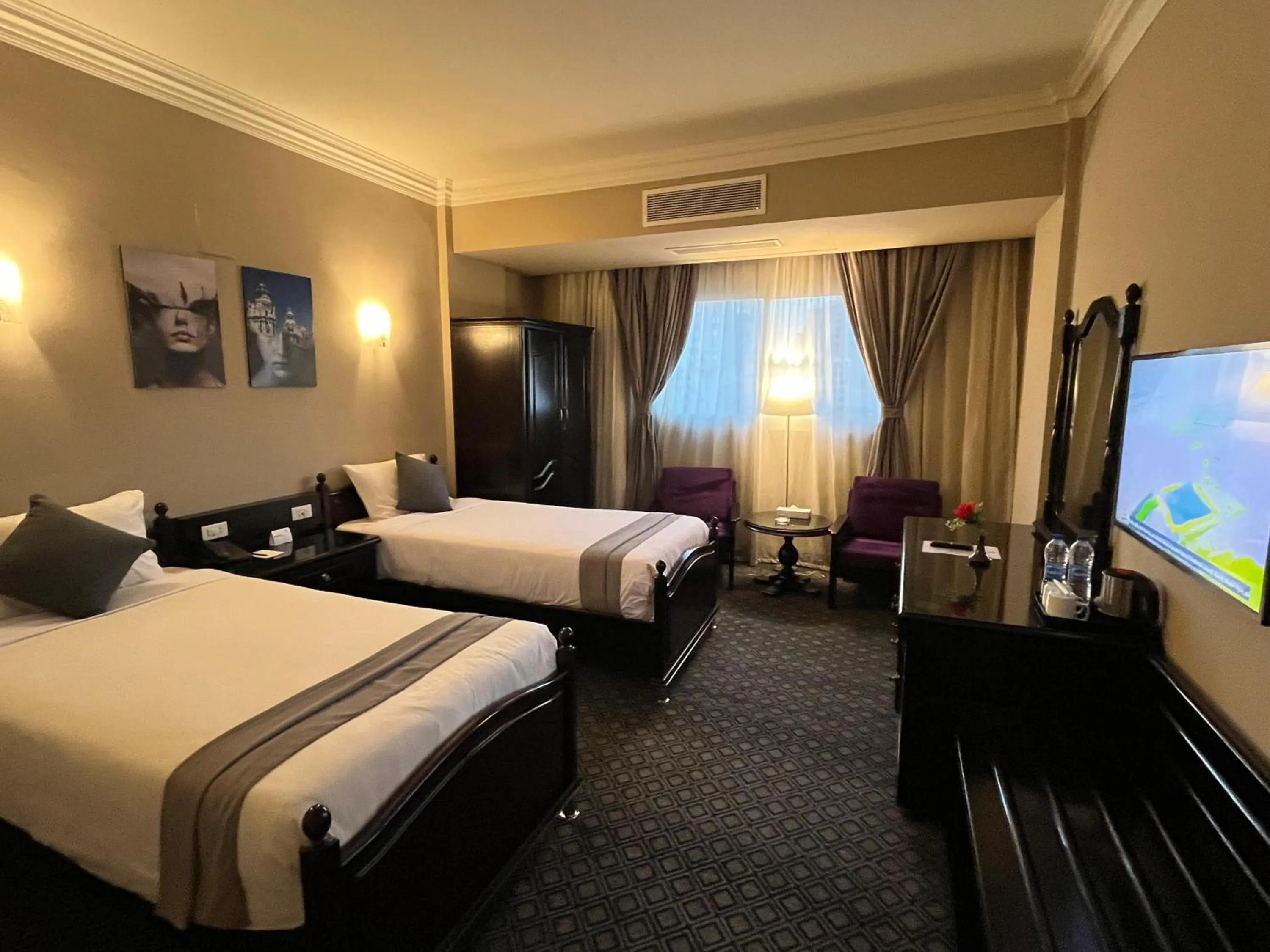 Bedroom, Bed in New Marwa Palace