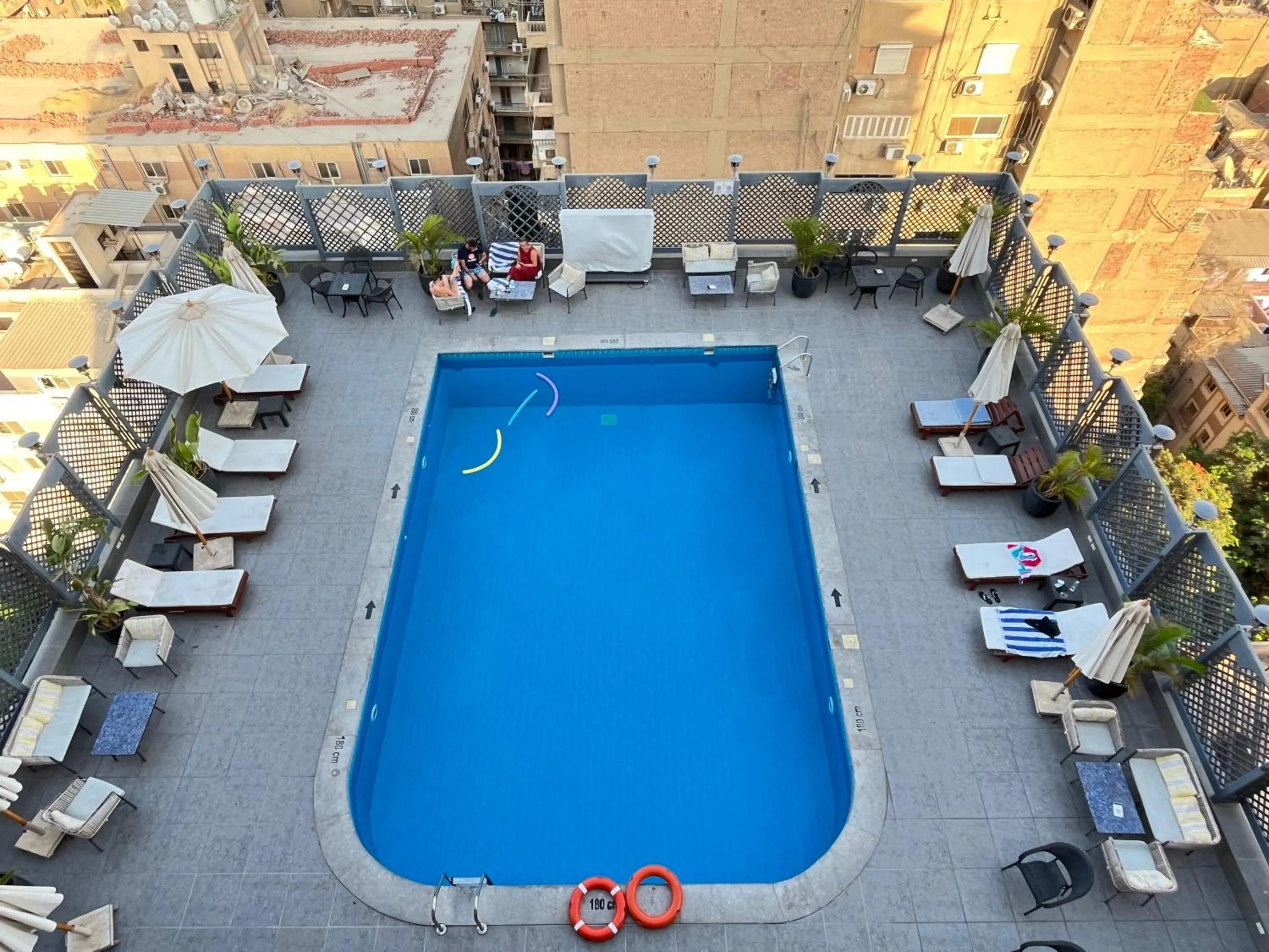 Swimming pool in New Marwa Palace