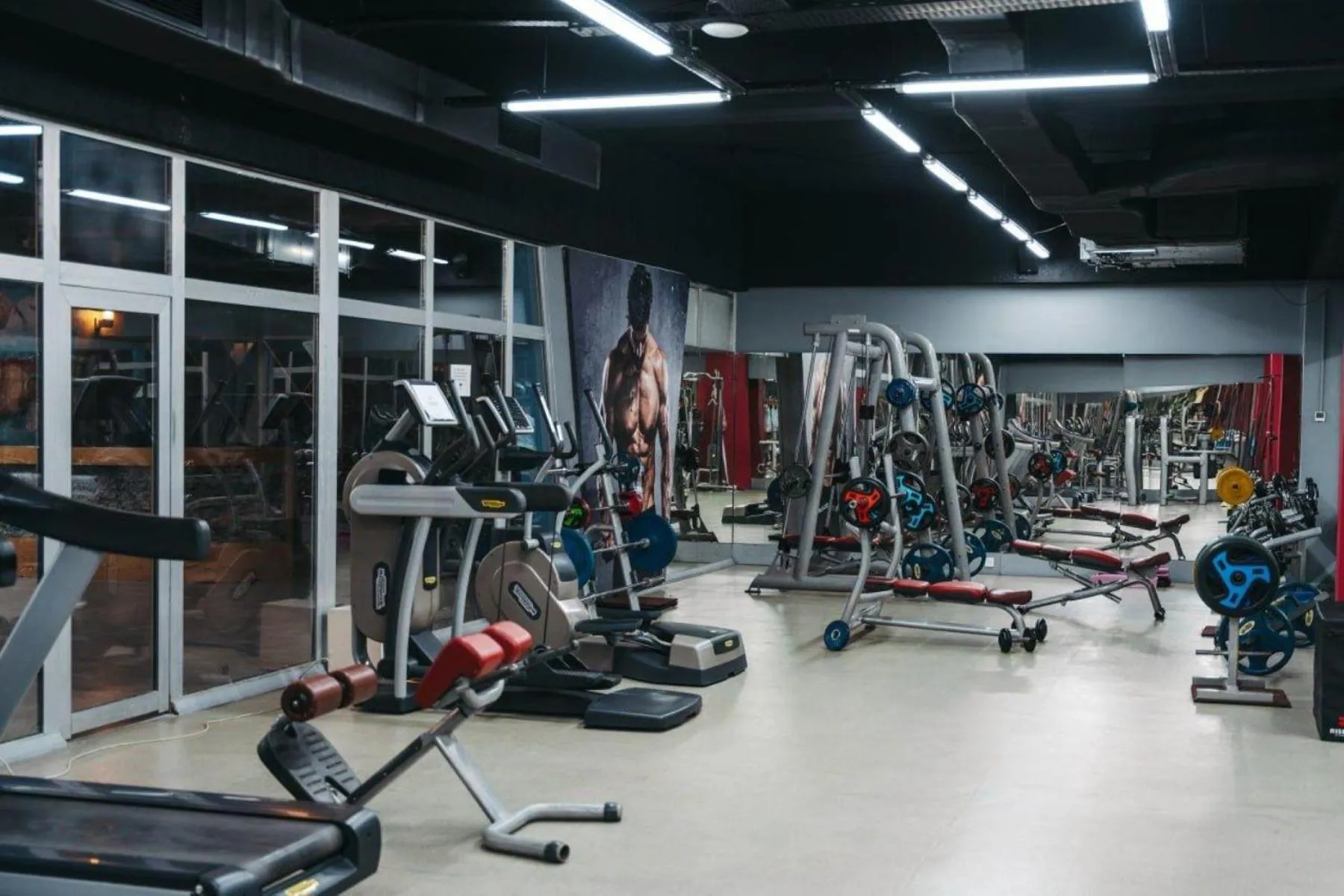 Fitness centre/facilities in Innab Inn Hotel