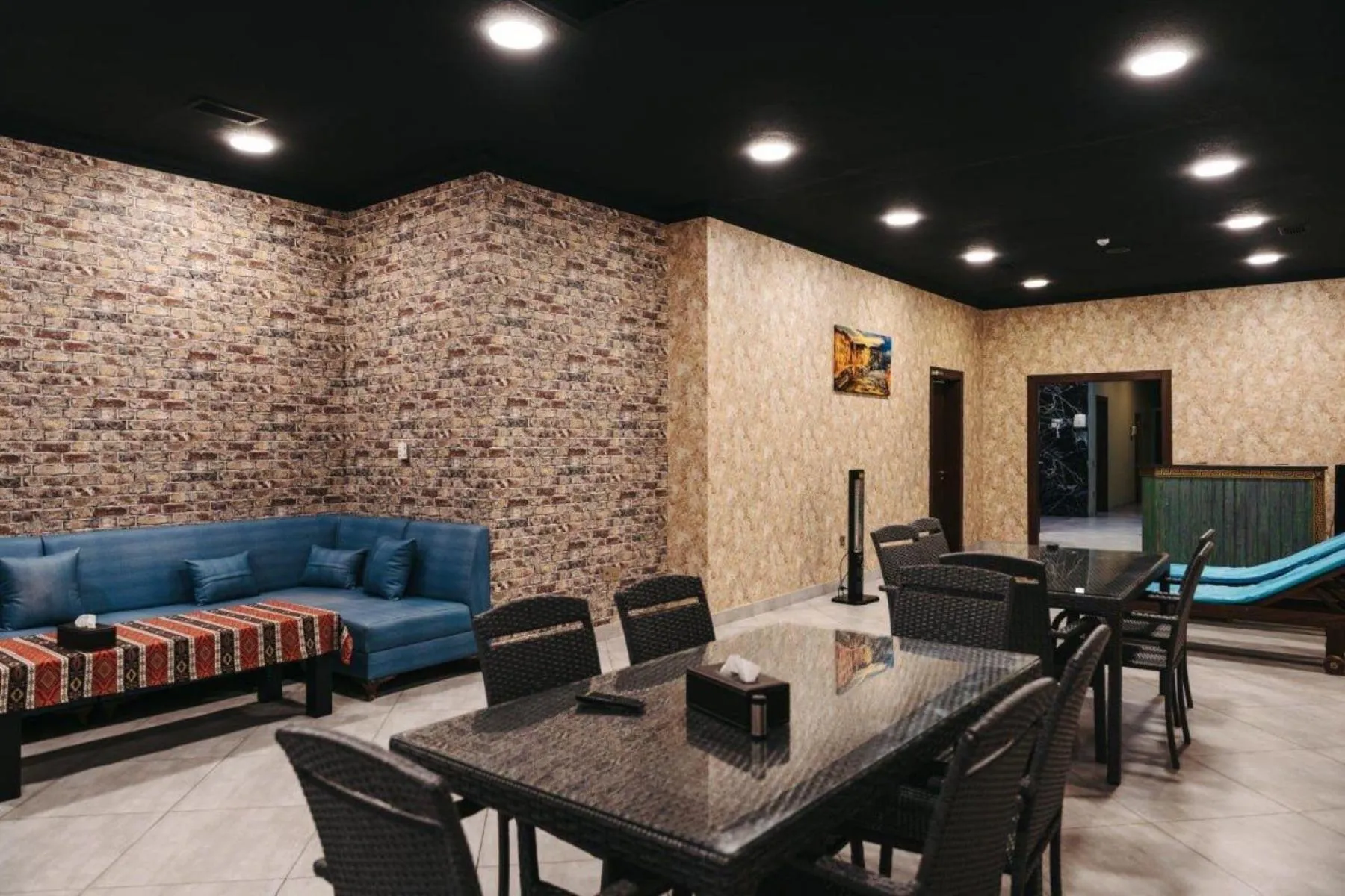 Seating area in Innab Inn Hotel