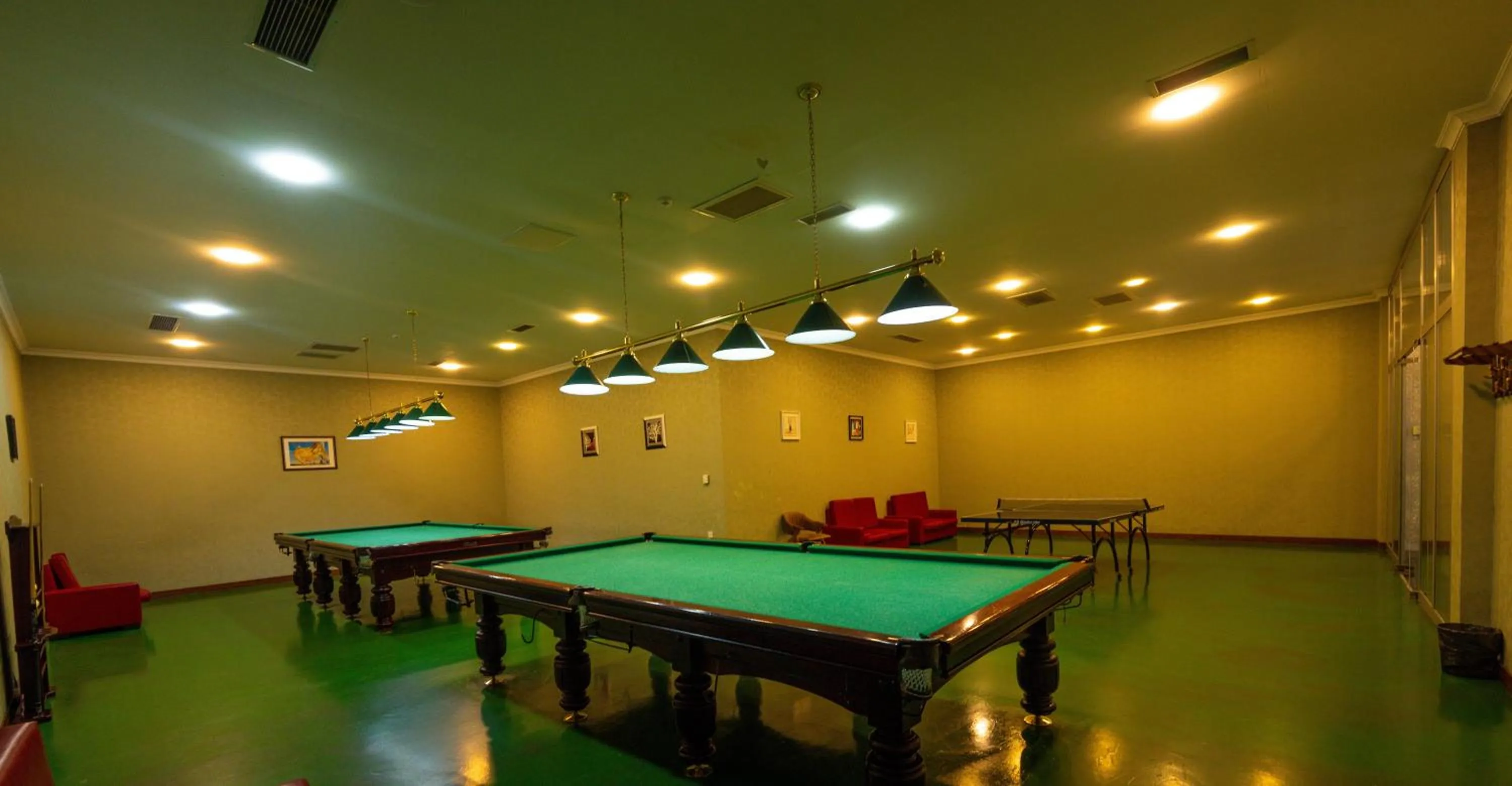Billiard in Innab Inn Hotel