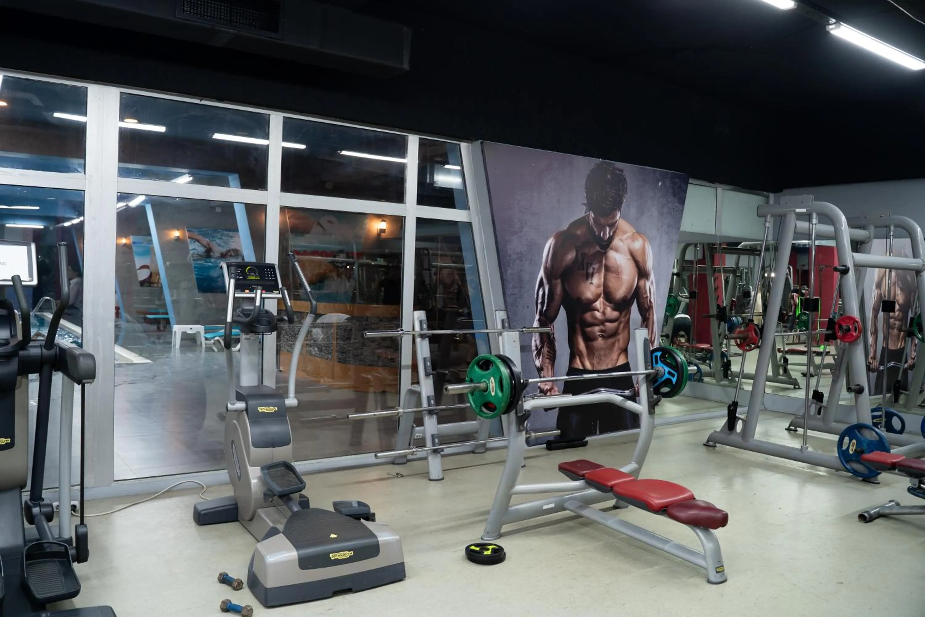 Fitness centre/facilities in Innab Inn Hotel