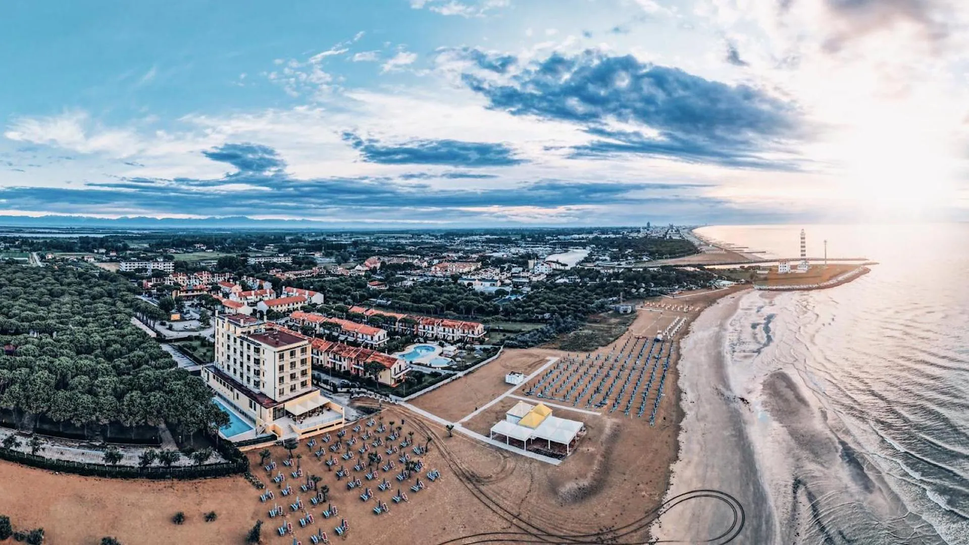 Bird's eye view in Hotel Fenix