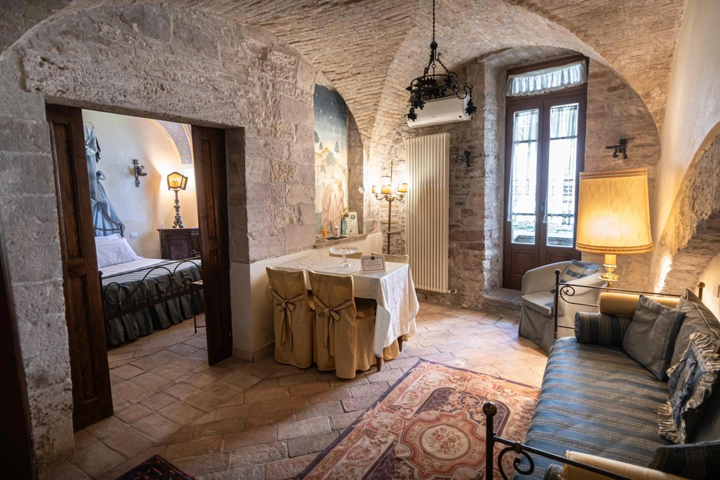 Living room in Residenza D'epoca San Crispino