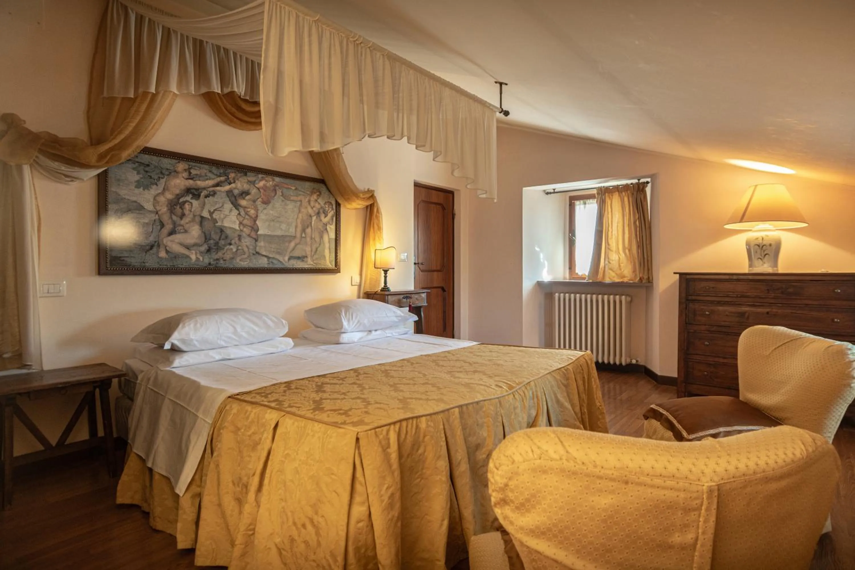 Bedroom in Residenza D'epoca San Crispino