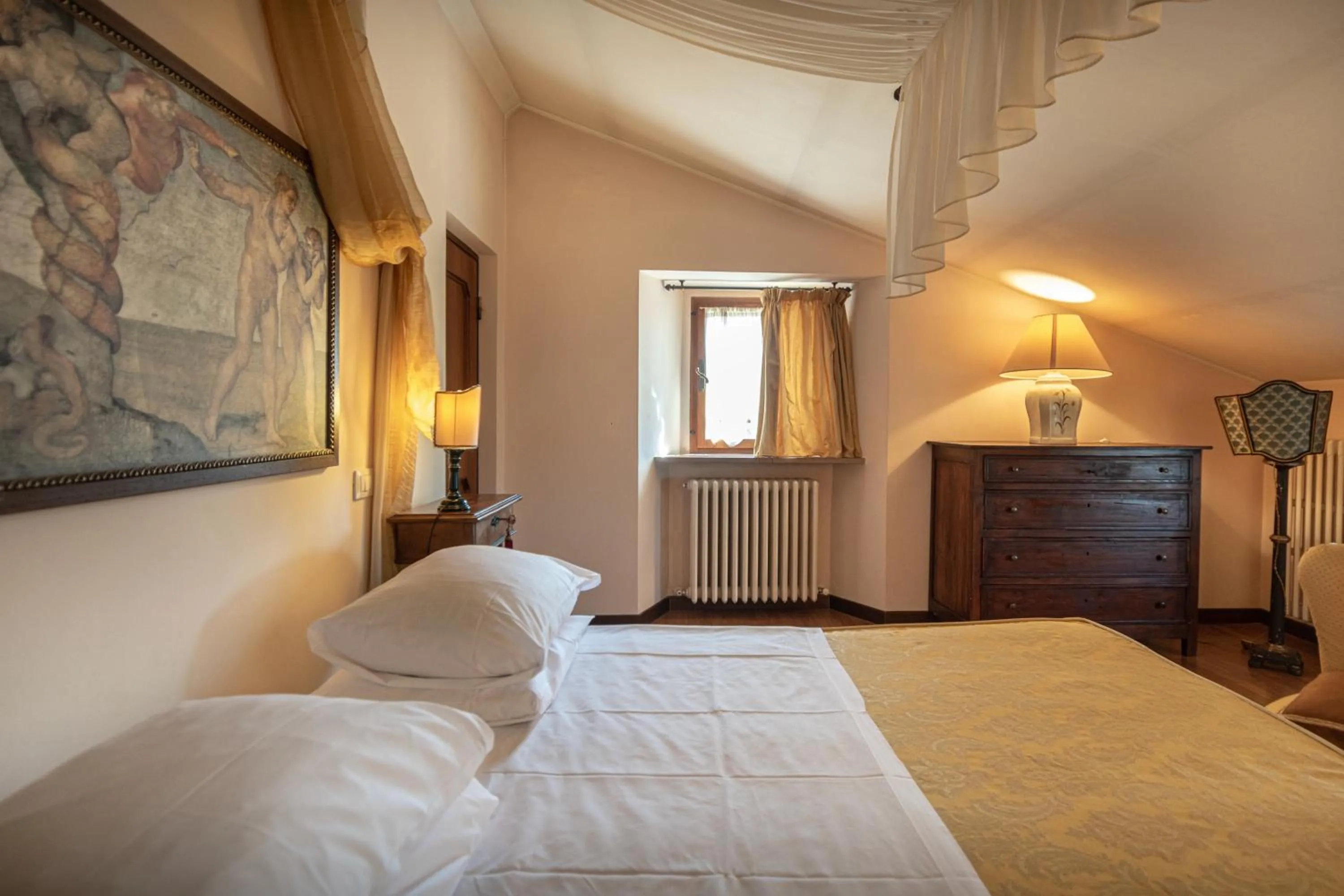 Bed in Residenza D'epoca San Crispino