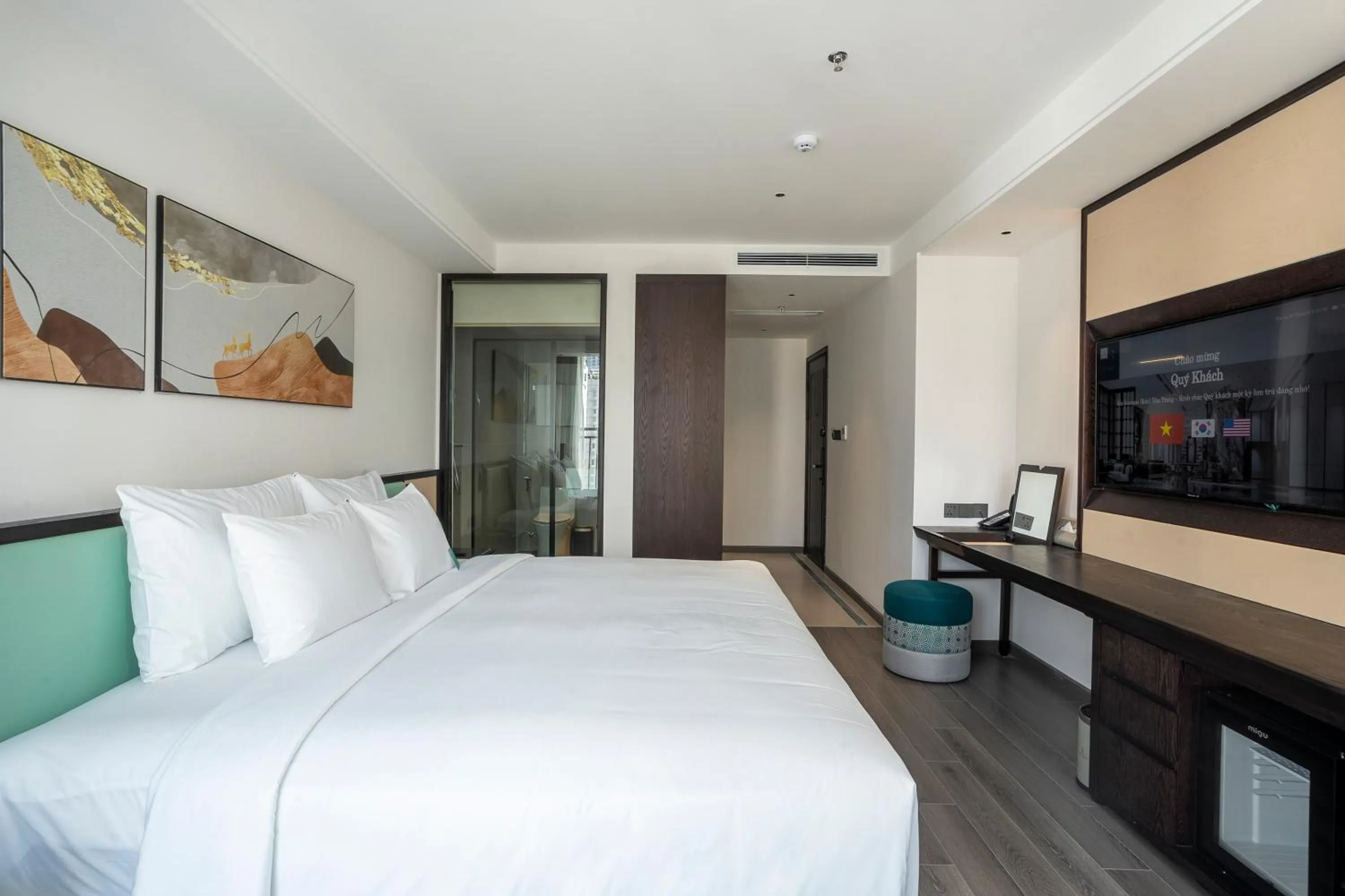 Bedroom, Bed in Iconique Hotel Nha Trang