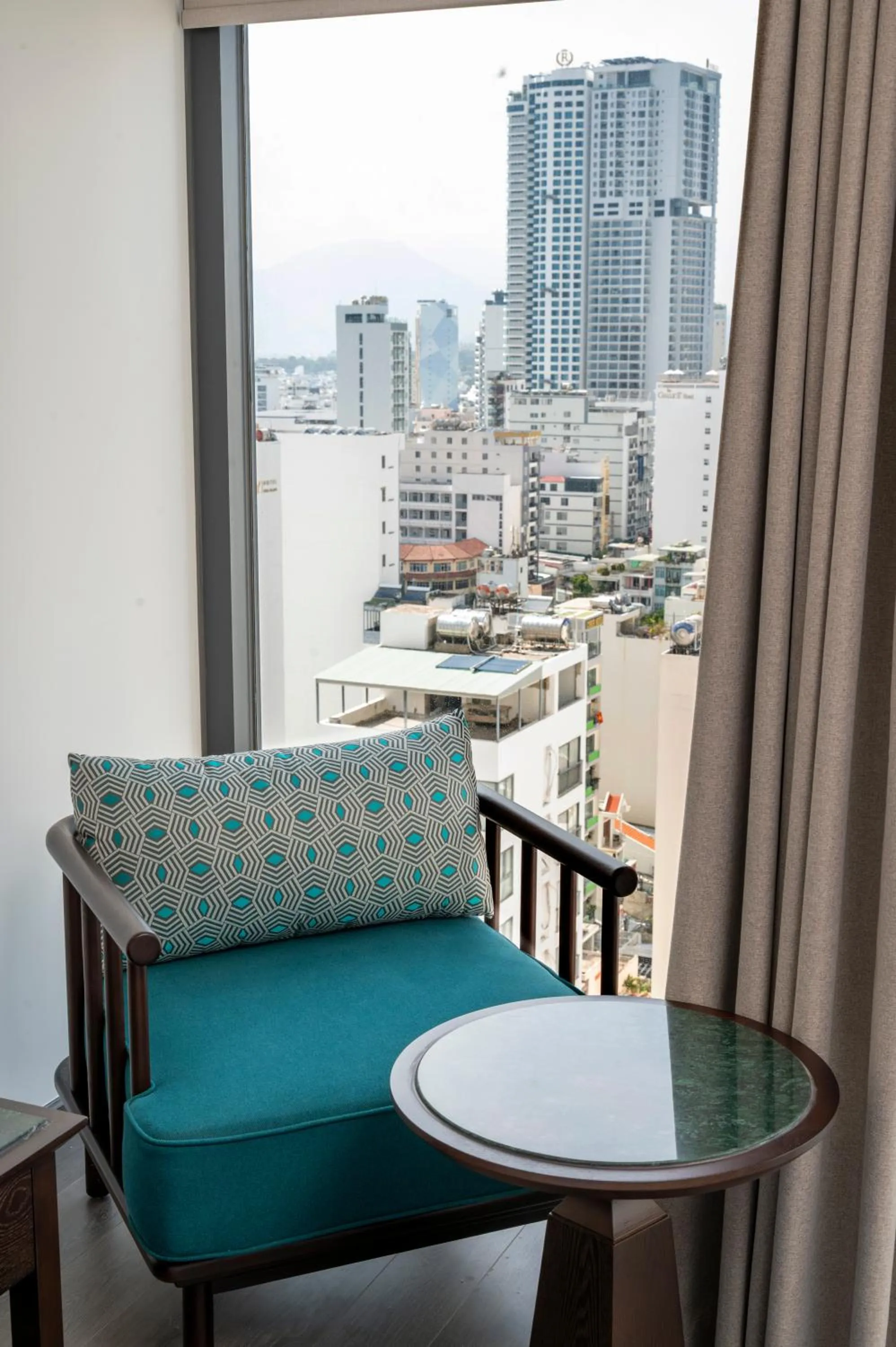 Seating area in Iconique Hotel Nha Trang