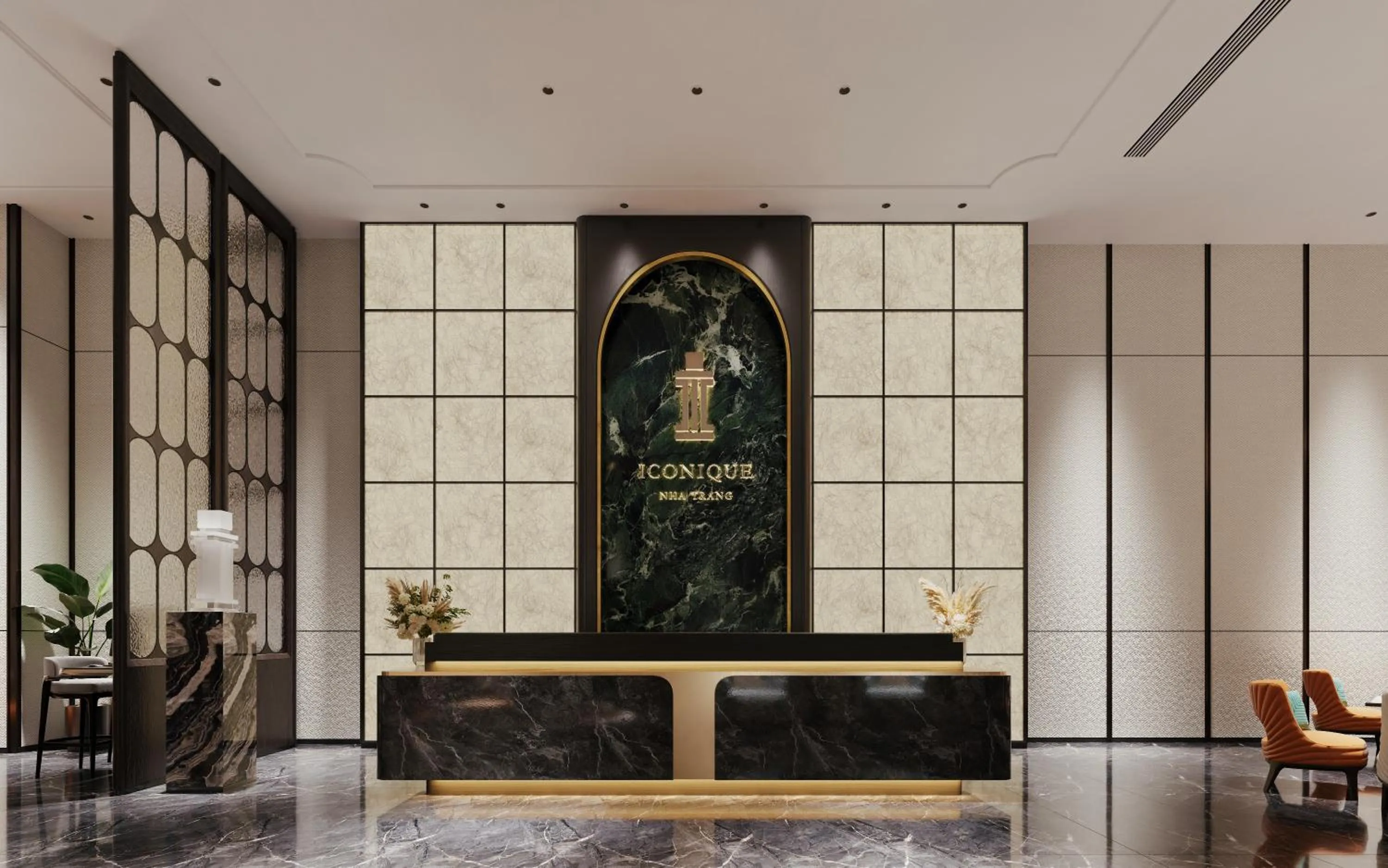 Lobby or reception in Iconique Hotel Nha Trang