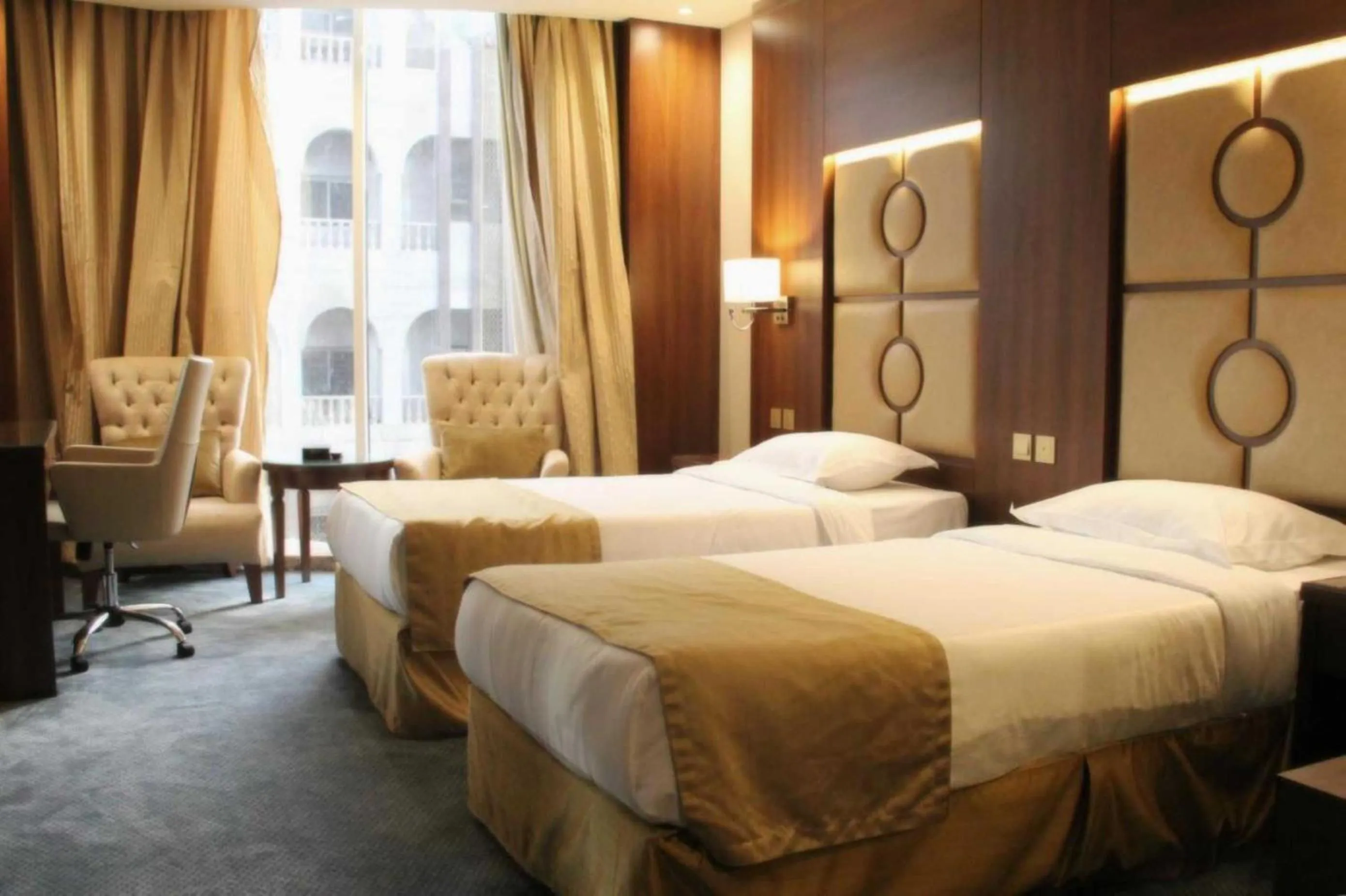 Bedroom in Sunday Red Sea Fountain Alhamra Formerly Vivid Plaza Hotel