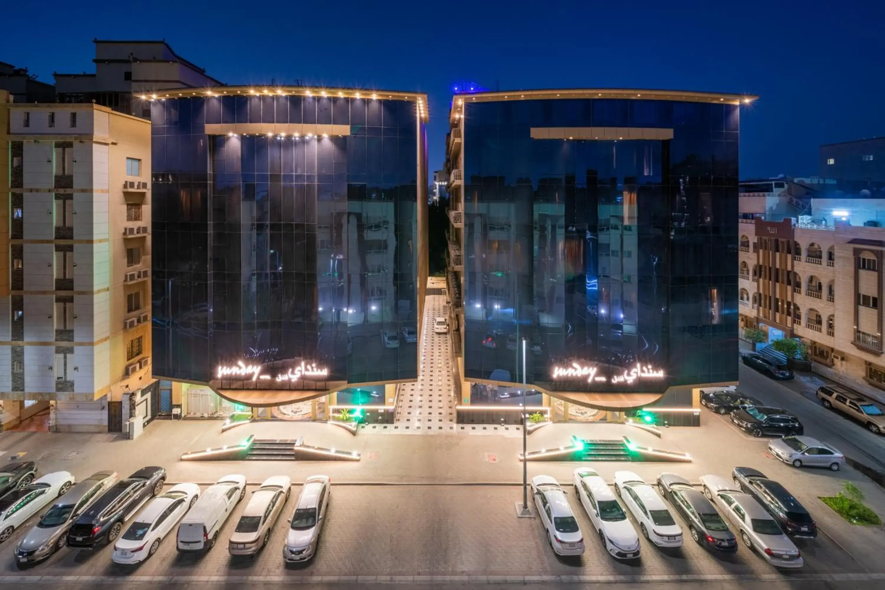 Property building in Sunday Red Sea Fountain Alhamra Formerly Vivid Plaza Hotel Property building in Sunday Red Sea Fountain Alhamra Formerly Vivid Plaza Hotel