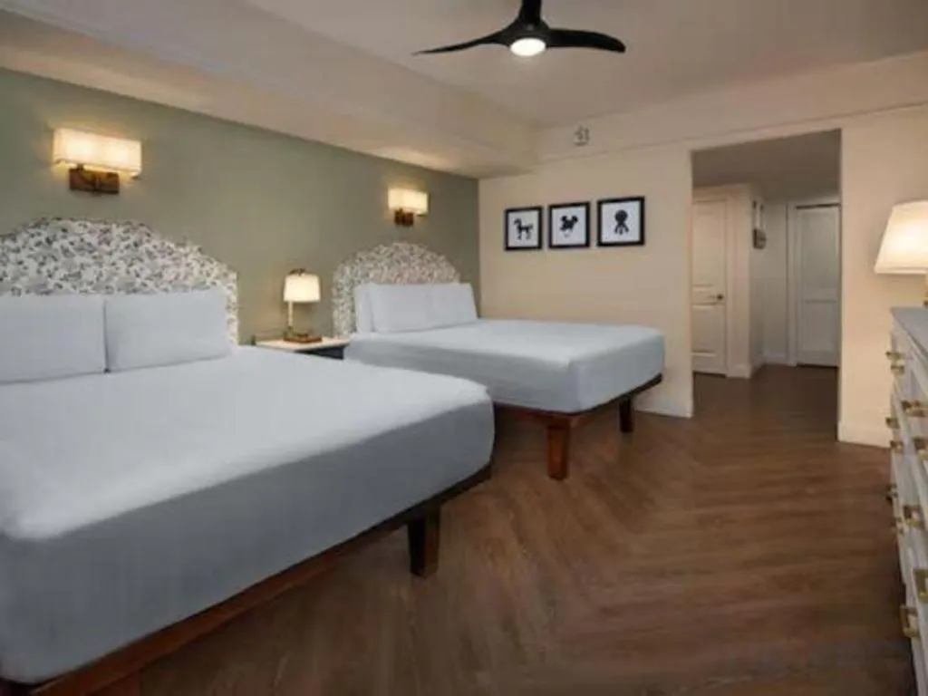 Bed in Disney's Saratoga Springs Resort & Spa