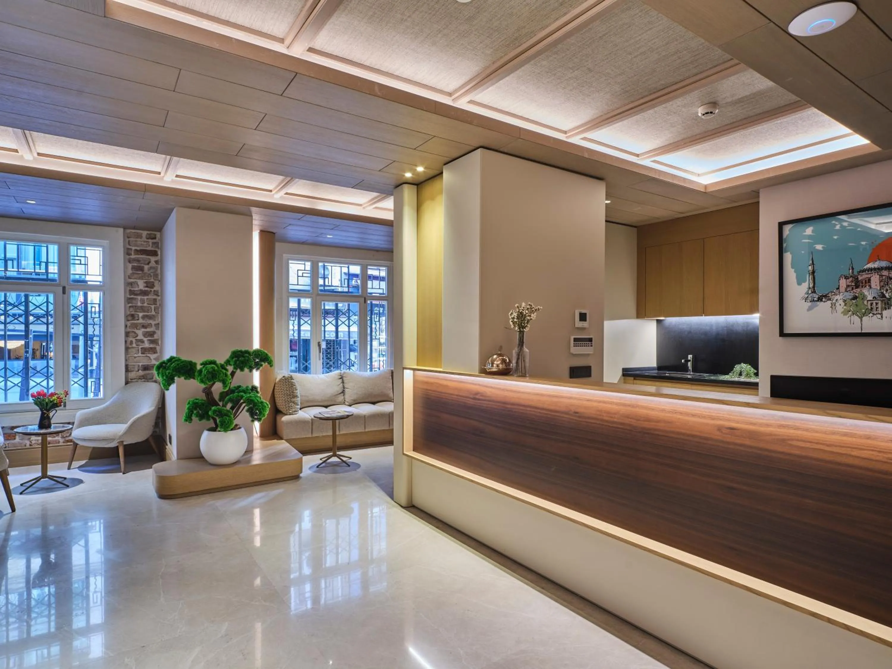 Lobby or reception in Four-G Hotel Premium