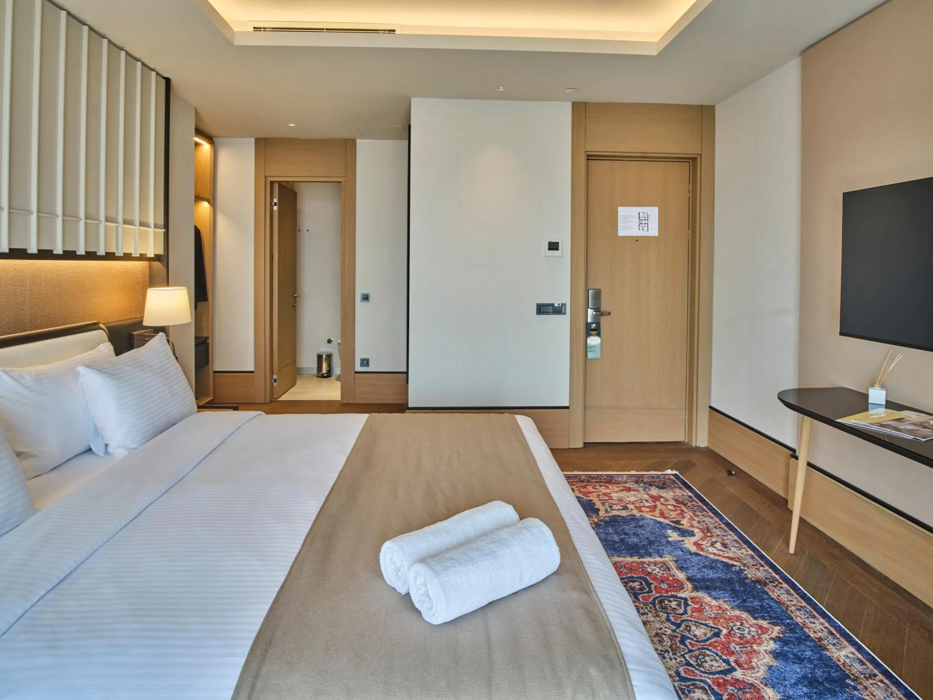 Bedroom, Bed in Four-G Hotel Premium