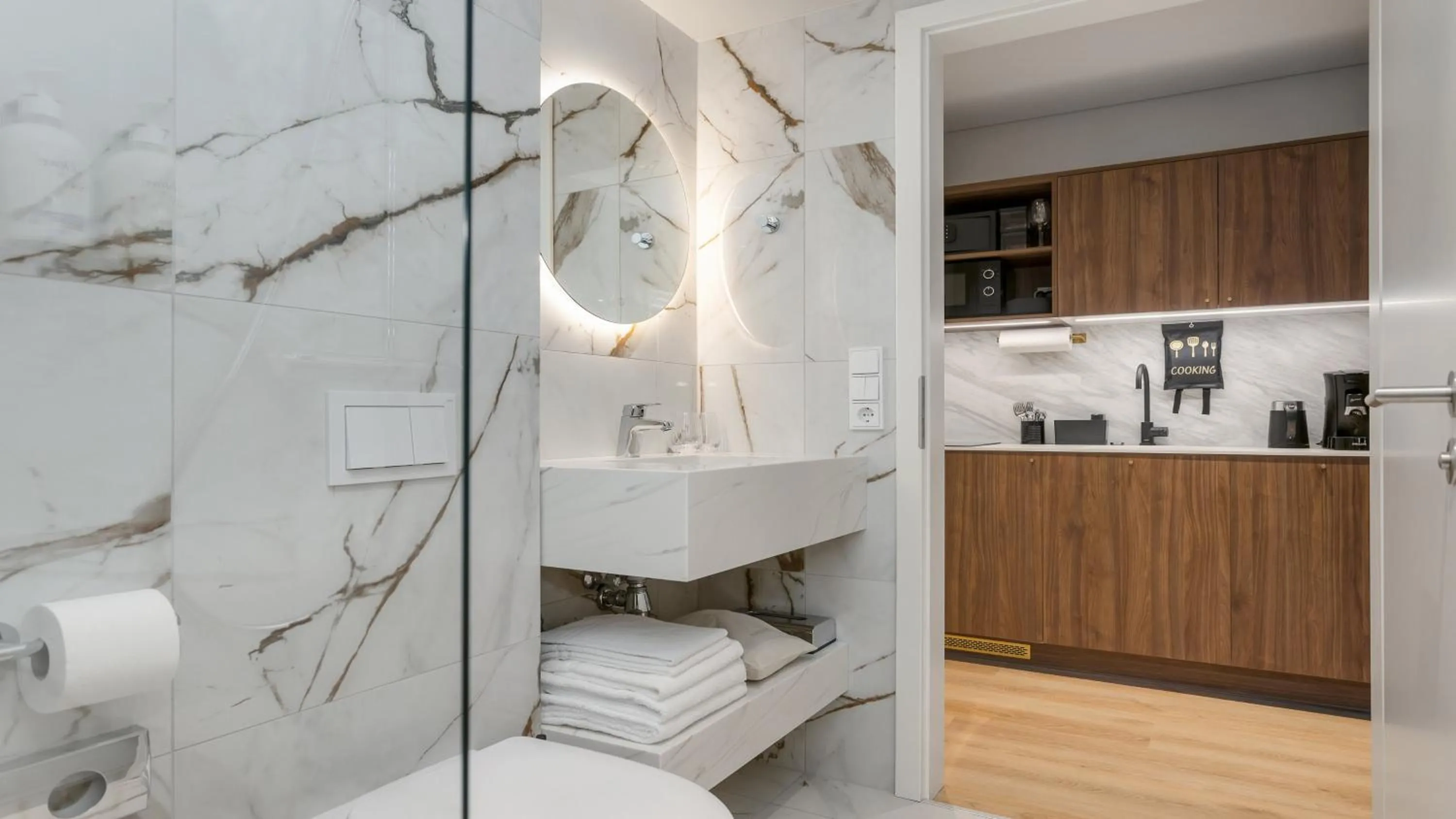 Photo of the whole room in Candlewood Suites Reykjavik by IHG