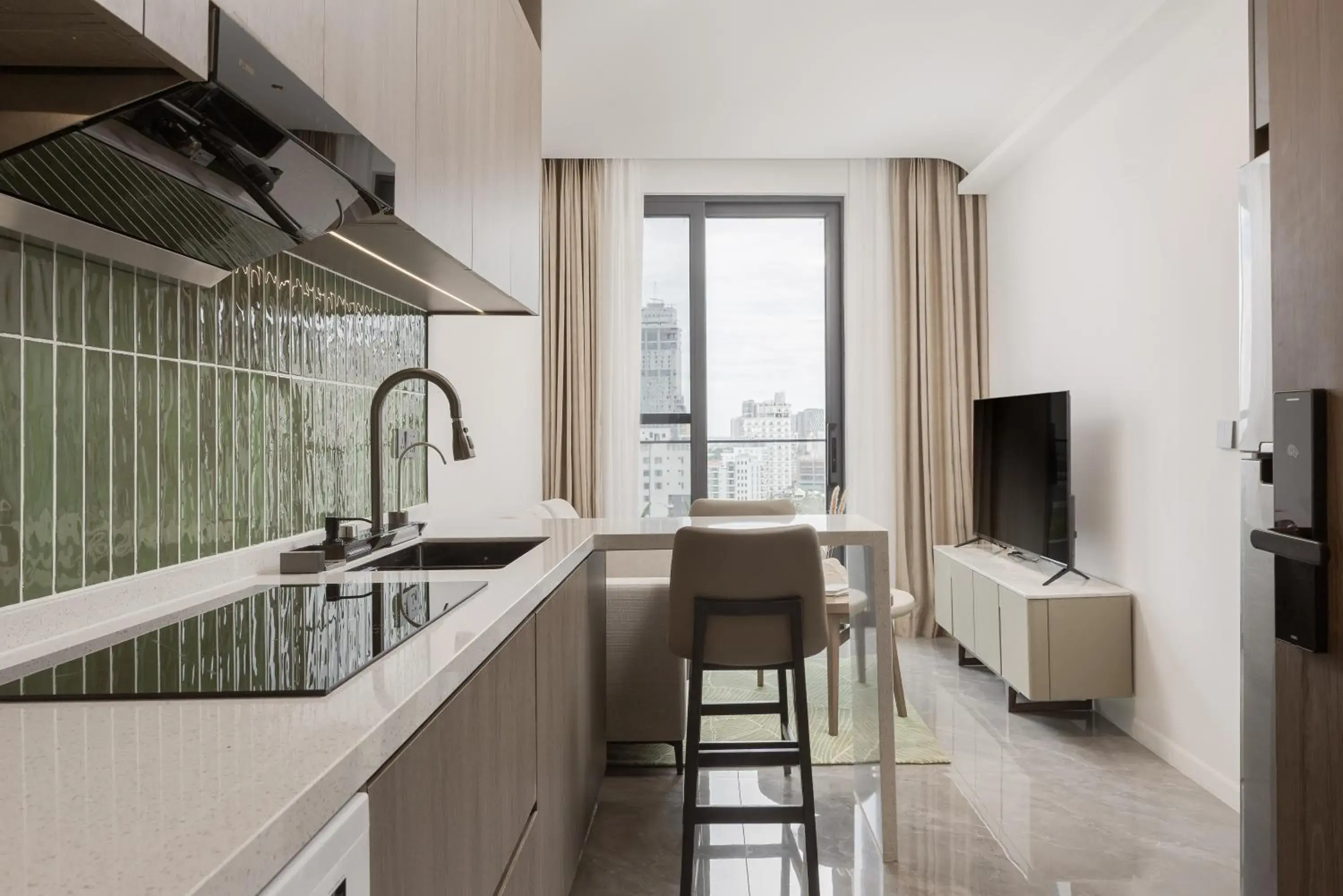 Classic One-Bedroom Apartment in Bassac Signature Hotel & Residence Classic One-Bedroom Apartment in Bassac Signature Hotel & Residence