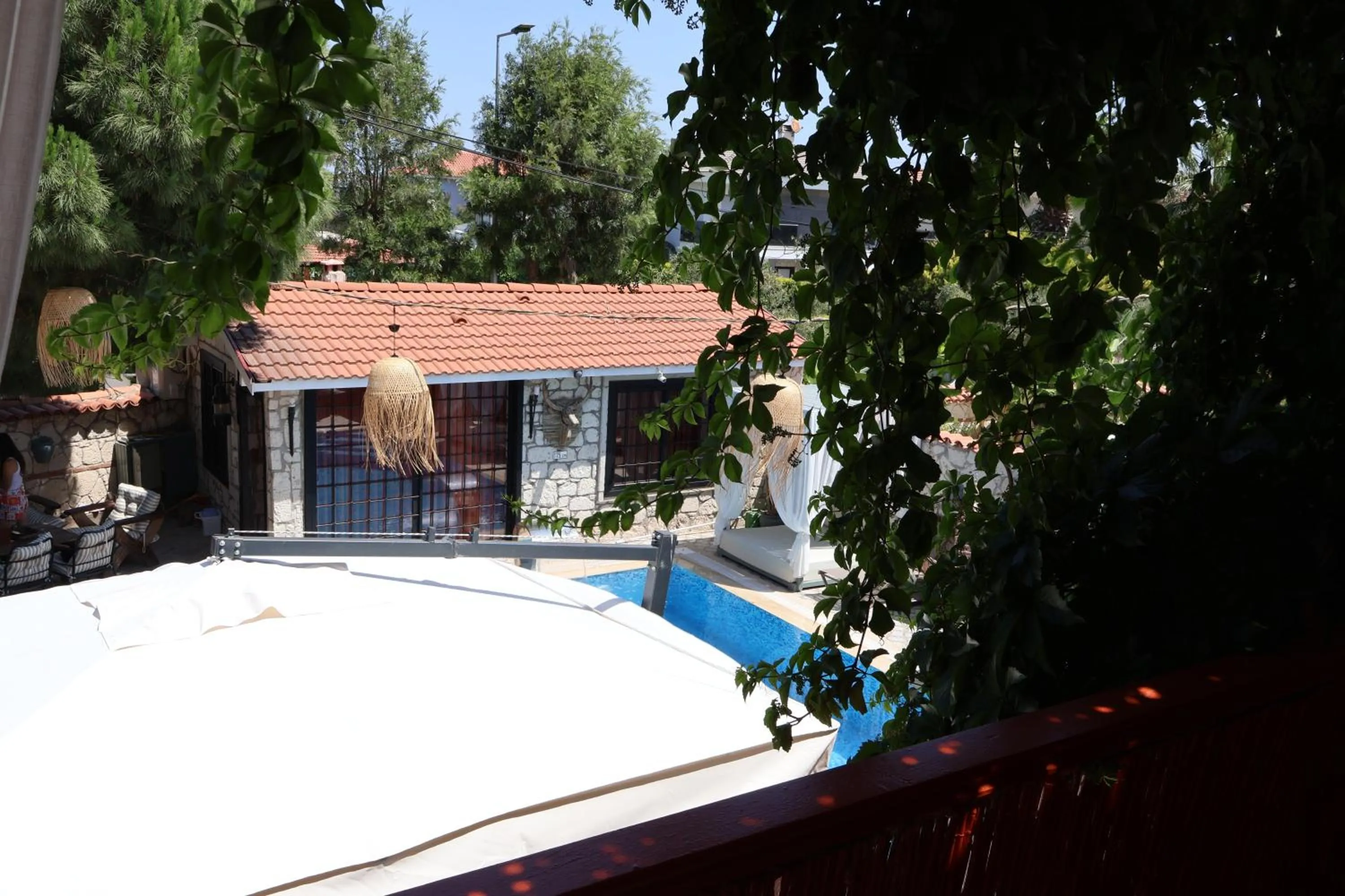 Pool view in Ala Konak Alaçatı