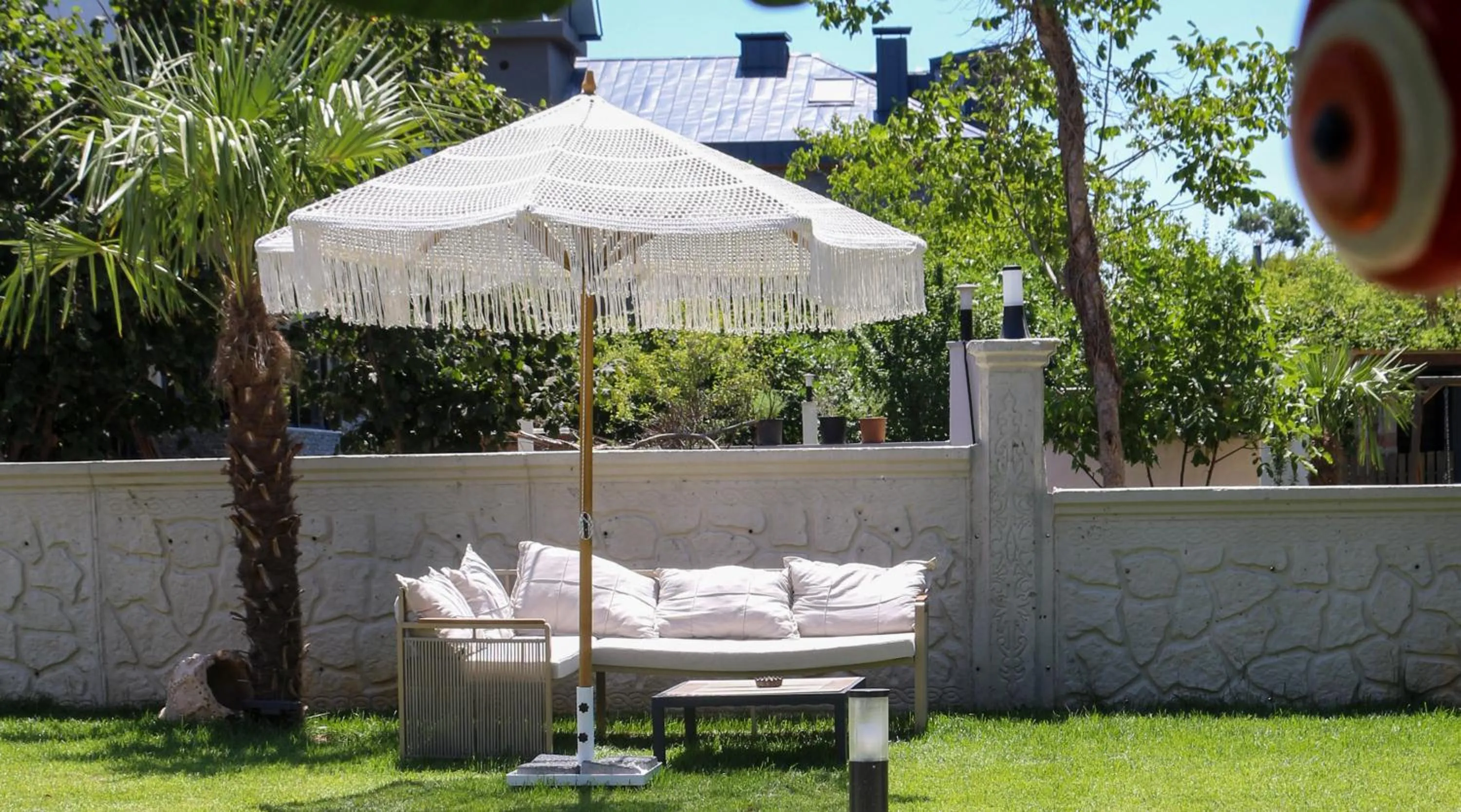 Garden in Mints Hotel Ağva