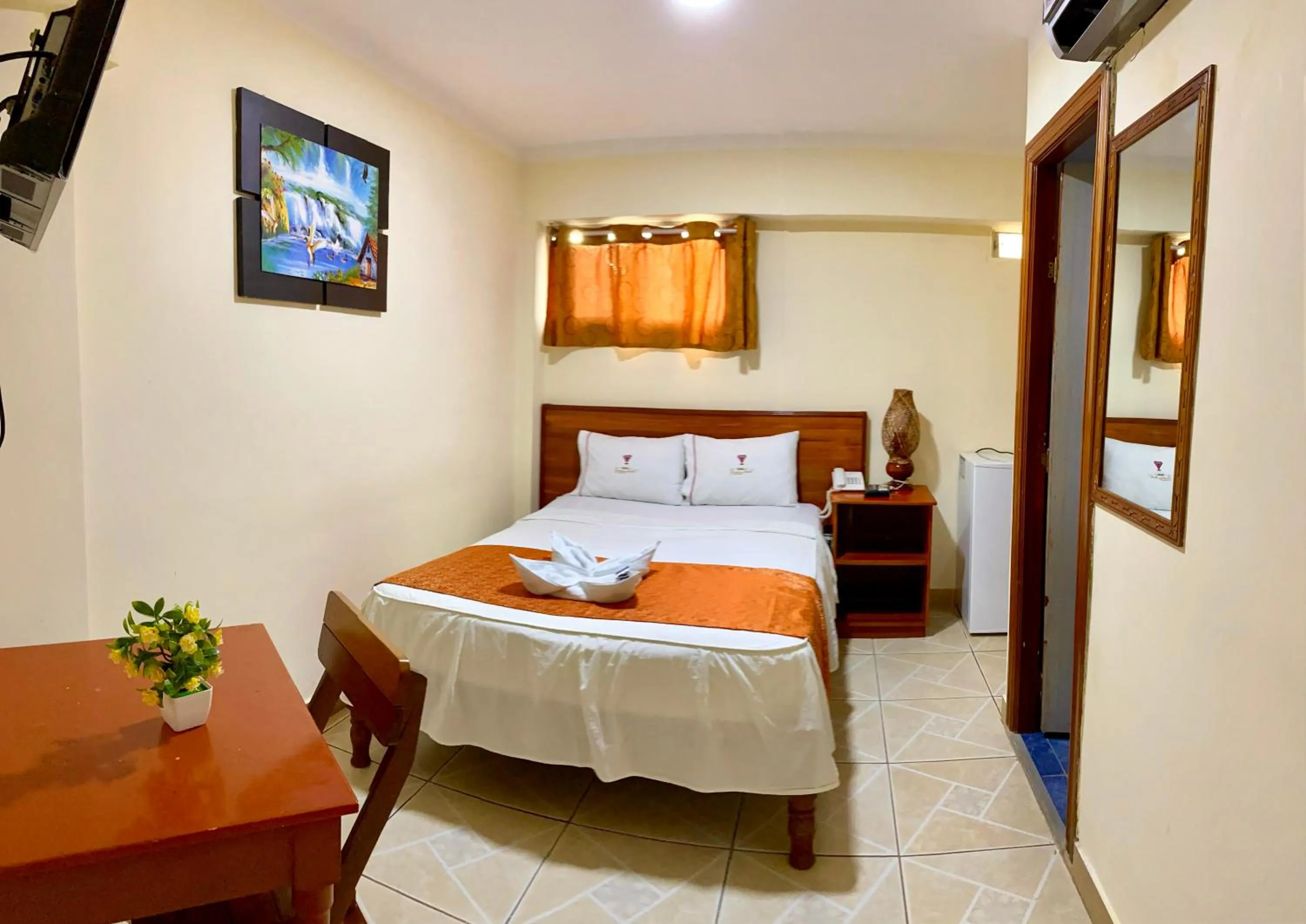 Bed in Hotel Ventura Isabel