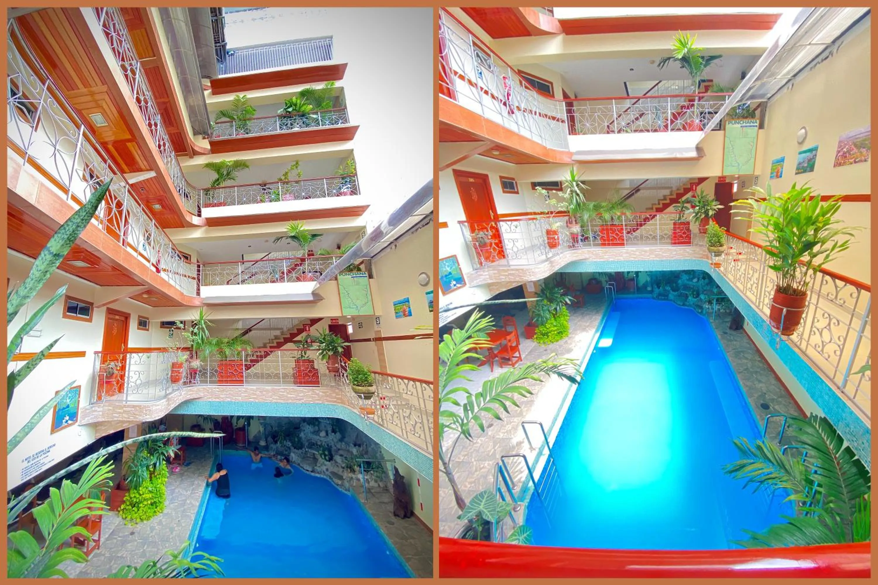 Pool view in Hotel Ventura Isabel