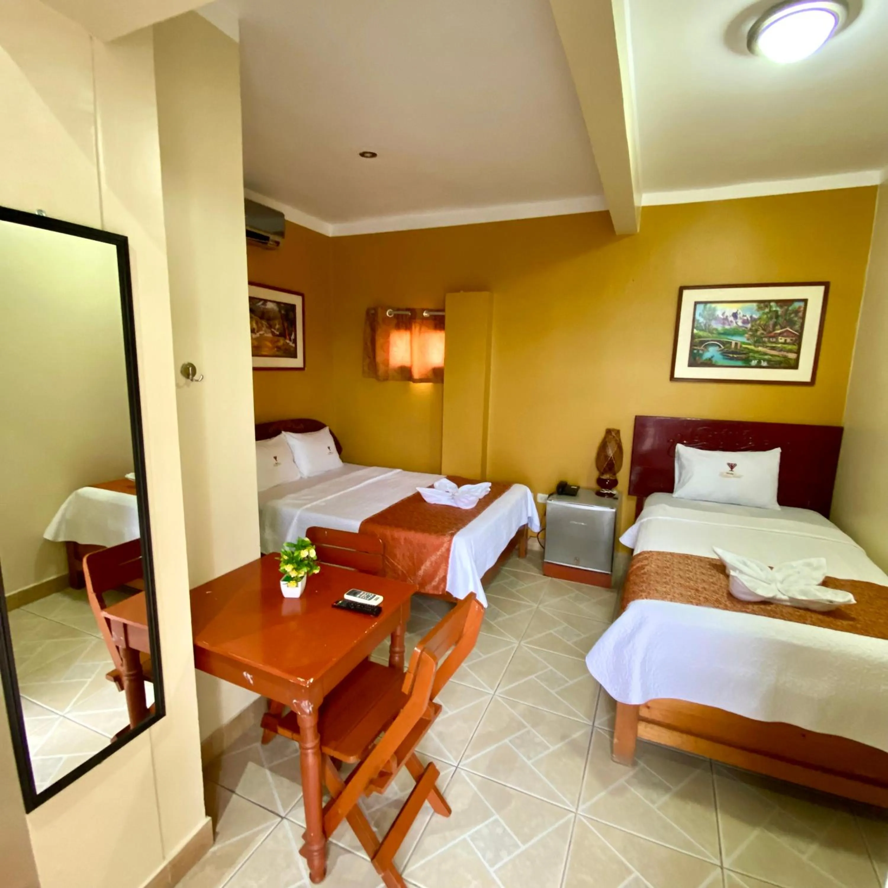 Bed in Hotel Ventura Isabel