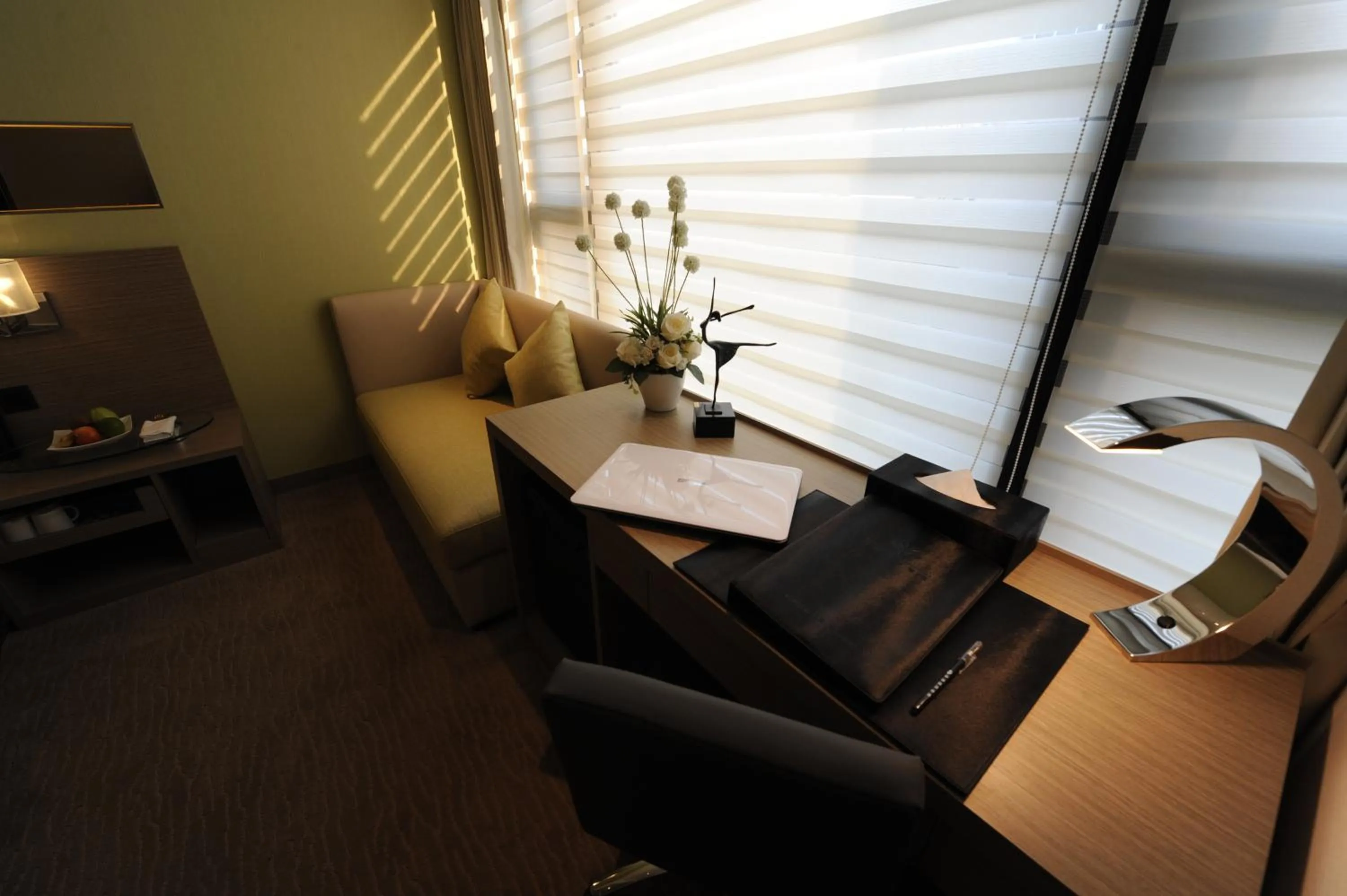 Seating area in Kaohsiung International Plaza