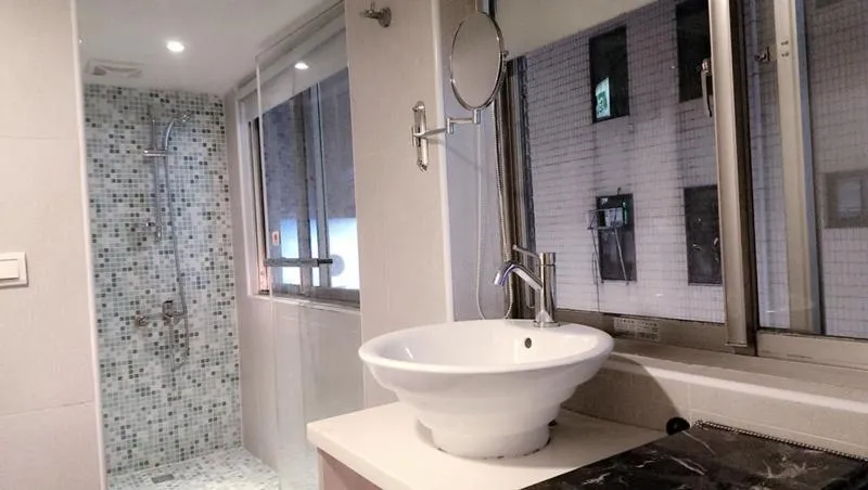 Shower in Say Love Hotel