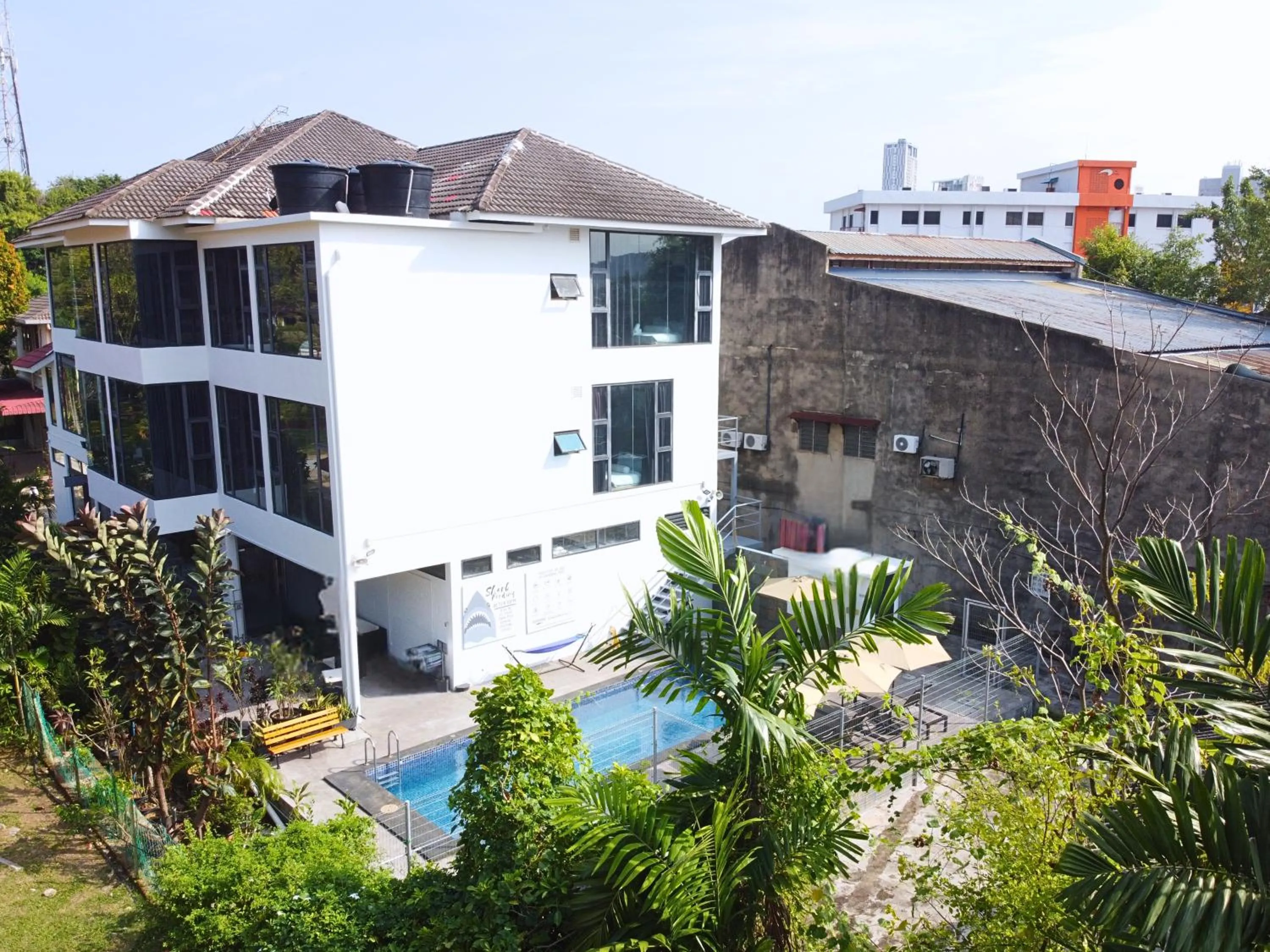 Property building in Rucksack Inn Premium Melaka
