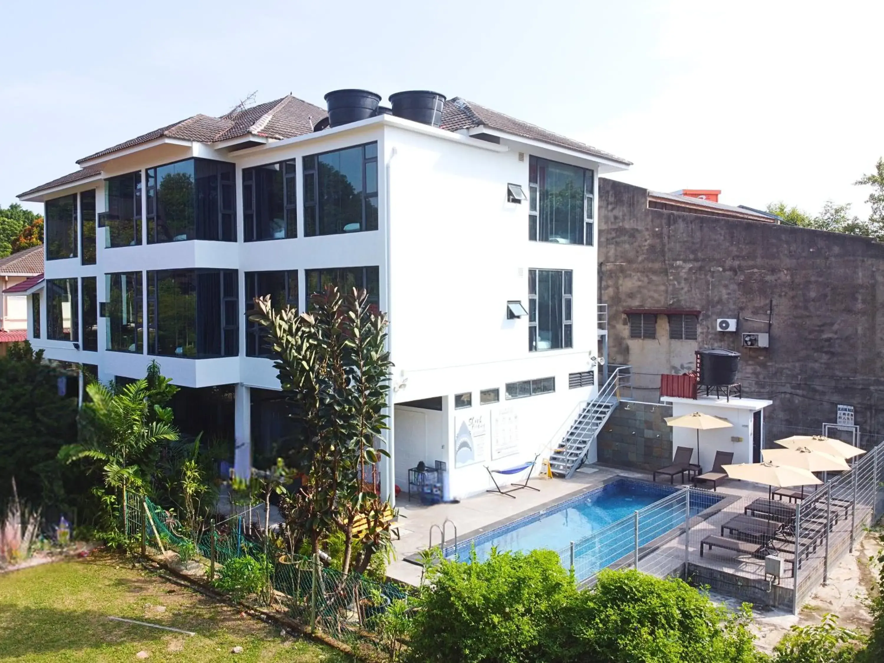 Property building in Rucksack Inn Premium Melaka Property building in Rucksack Inn Premium Melaka