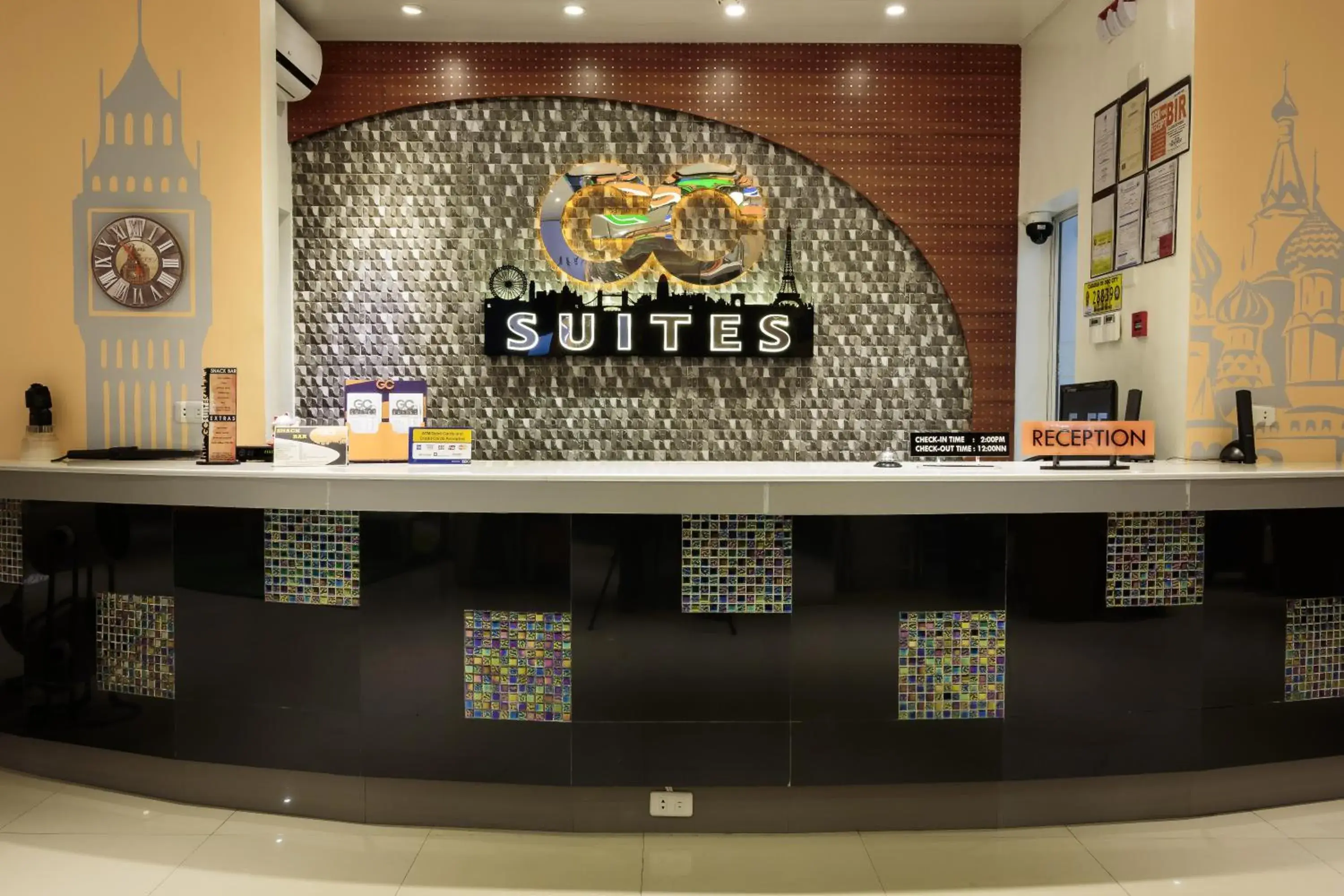 Lobby or reception in GC Suites Lobby or reception in GC Suites